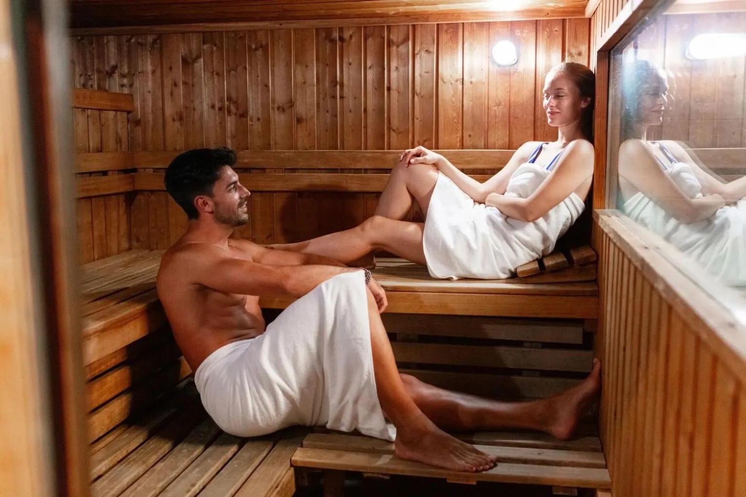 Sauna in Hotel Oh Nice Caledonia