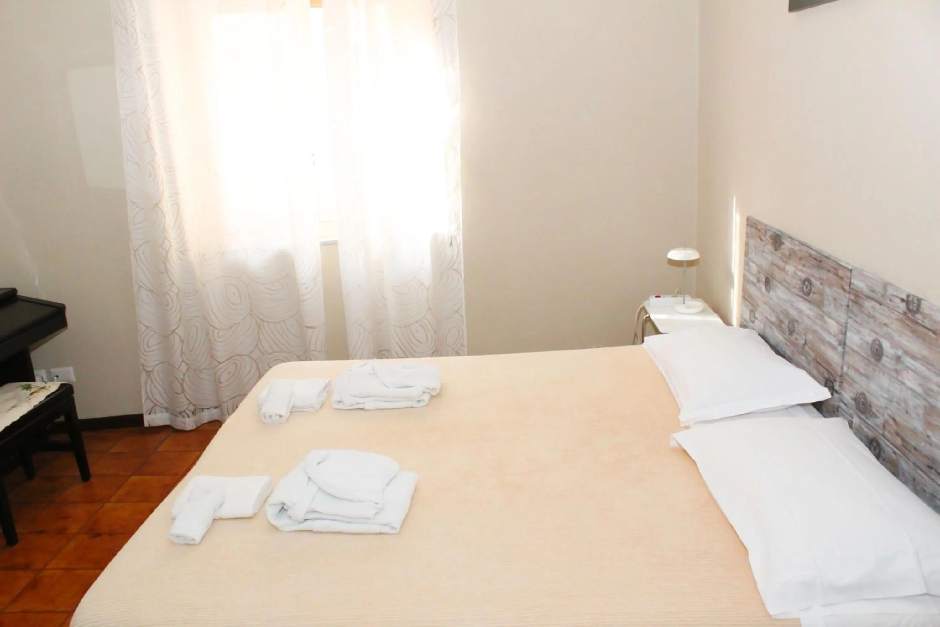 Bedroom, Bed in Camera con Vista B&B