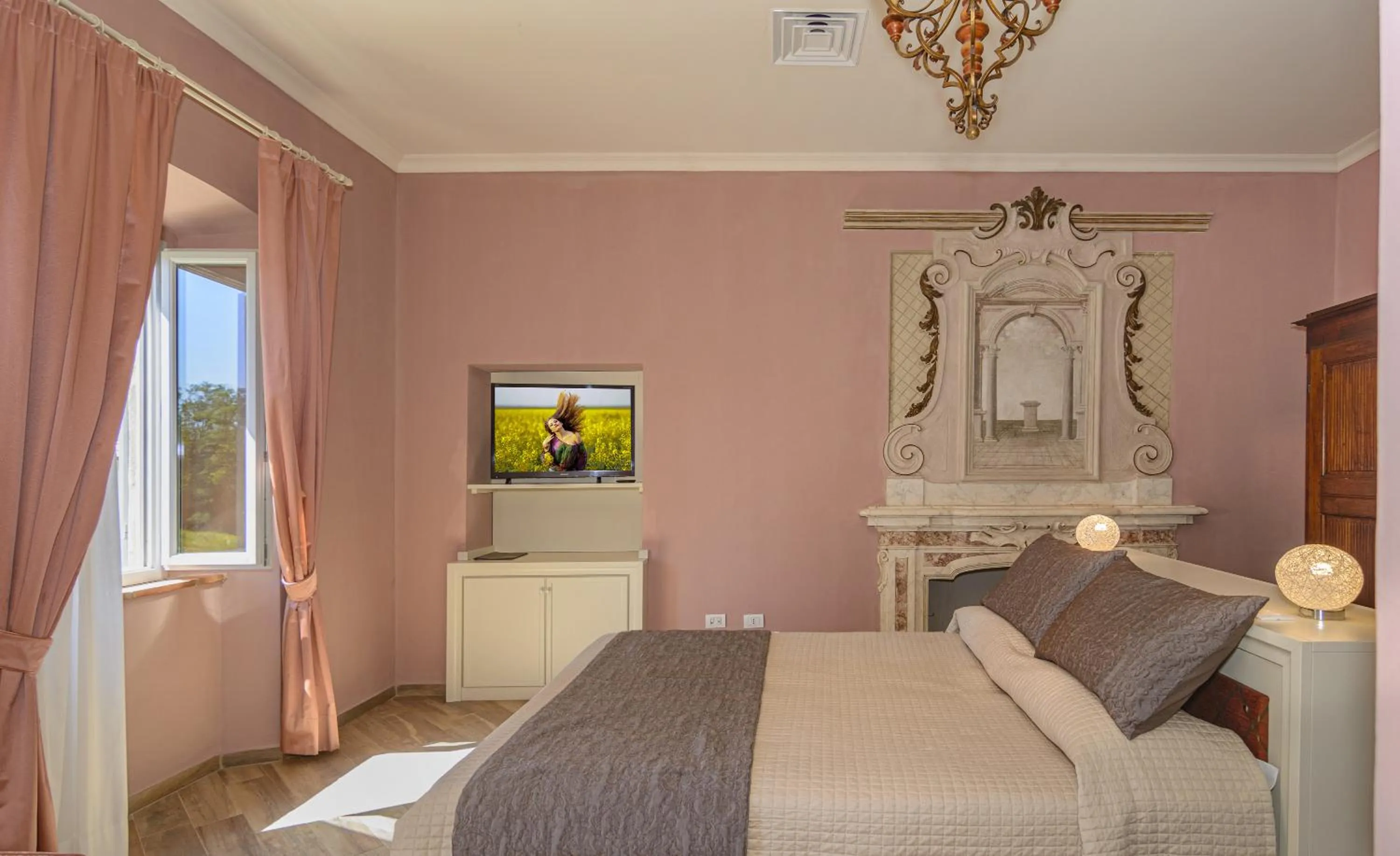 Photo of the whole room, Bed in Villa Agnolaccio Residenza d'Epoca