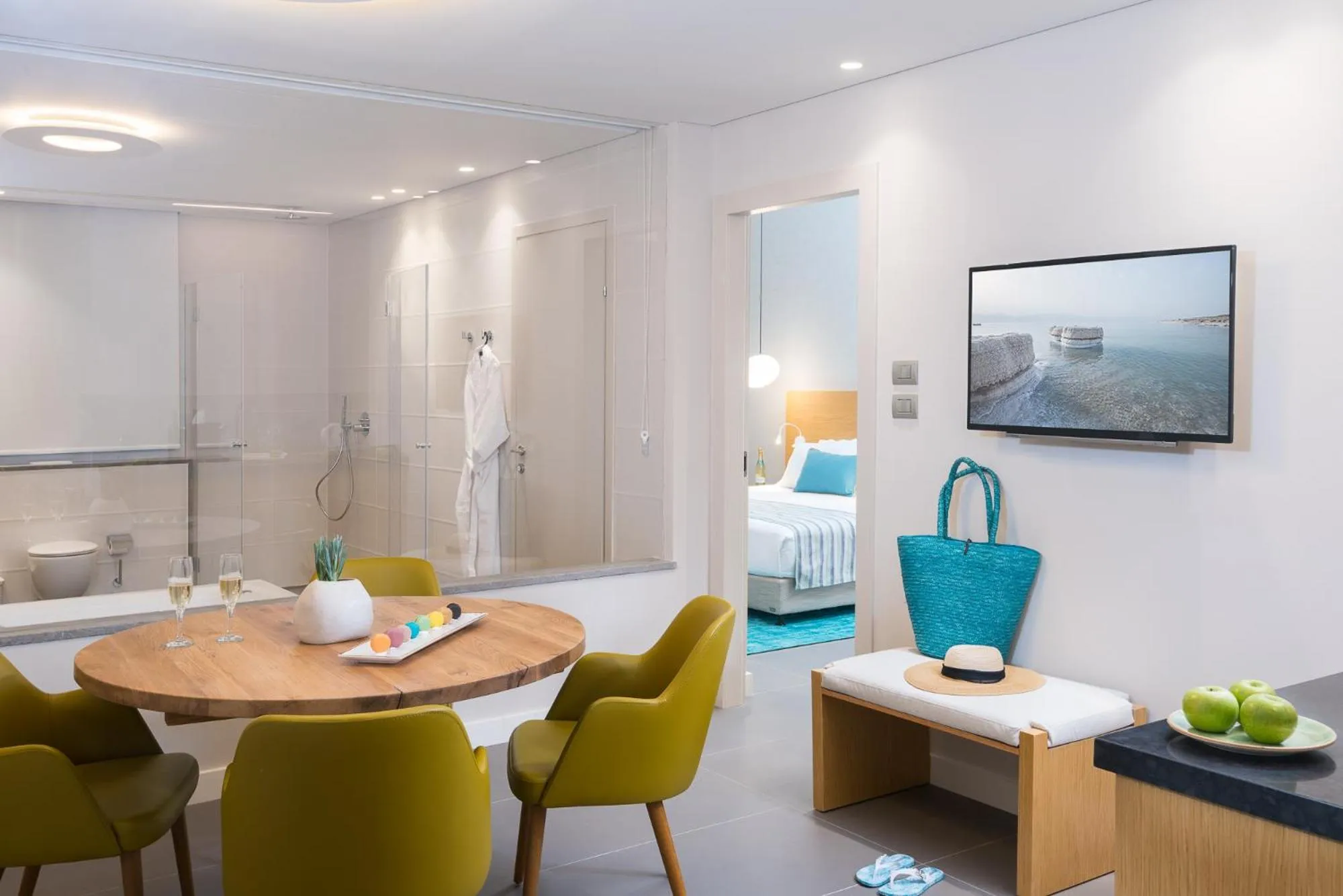 Seating area in Oasis Spa Club Dead Sea Hotel - 18 years Plus