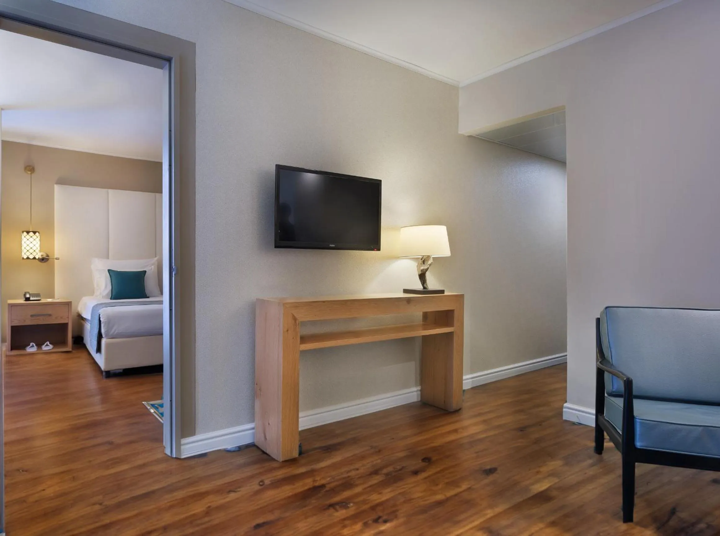 Bedroom, Bed in Oasis Spa Club Dead Sea Hotel - 18 years Plus