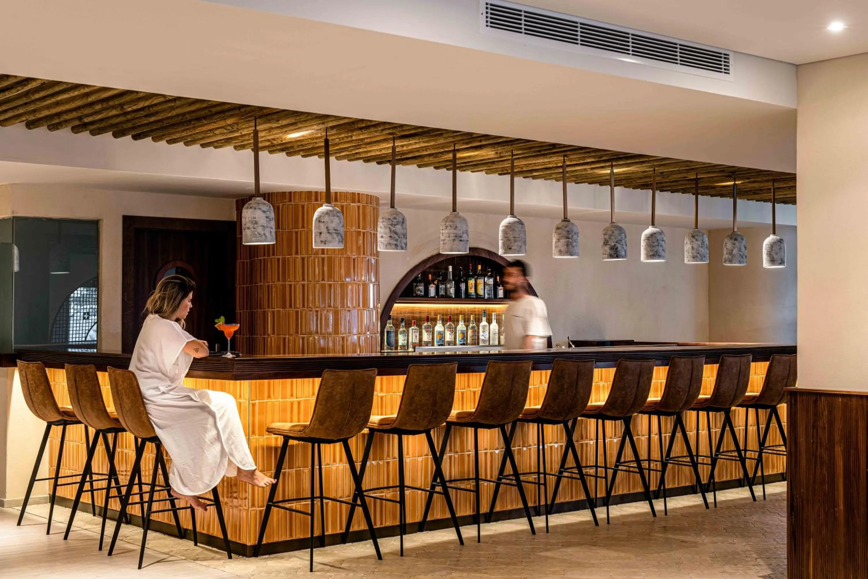 Lounge or bar in Oasis Spa Club Dead Sea Hotel - 18 years Plus