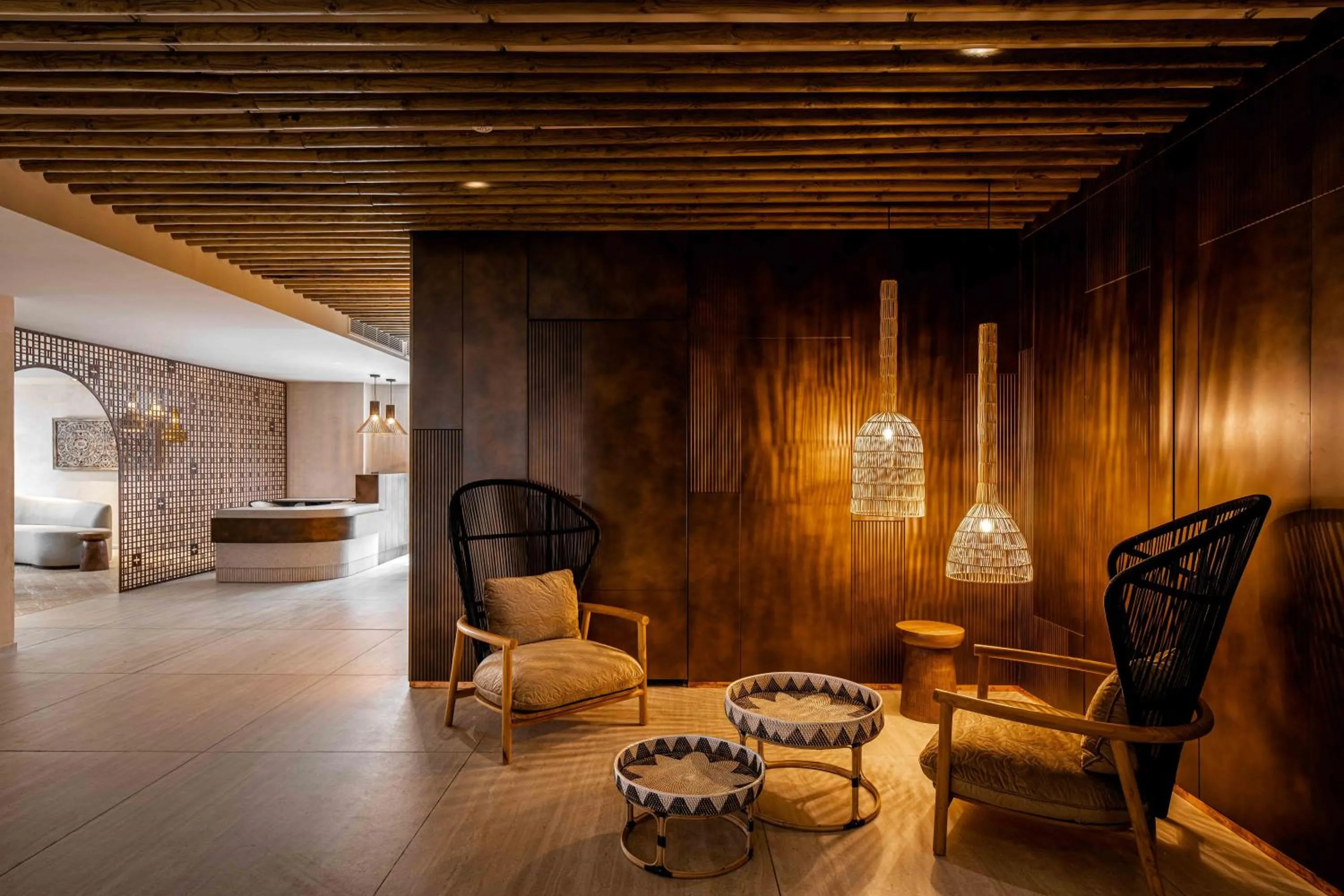 Lounge or bar in Oasis Spa Club Dead Sea Hotel - 18 years Plus