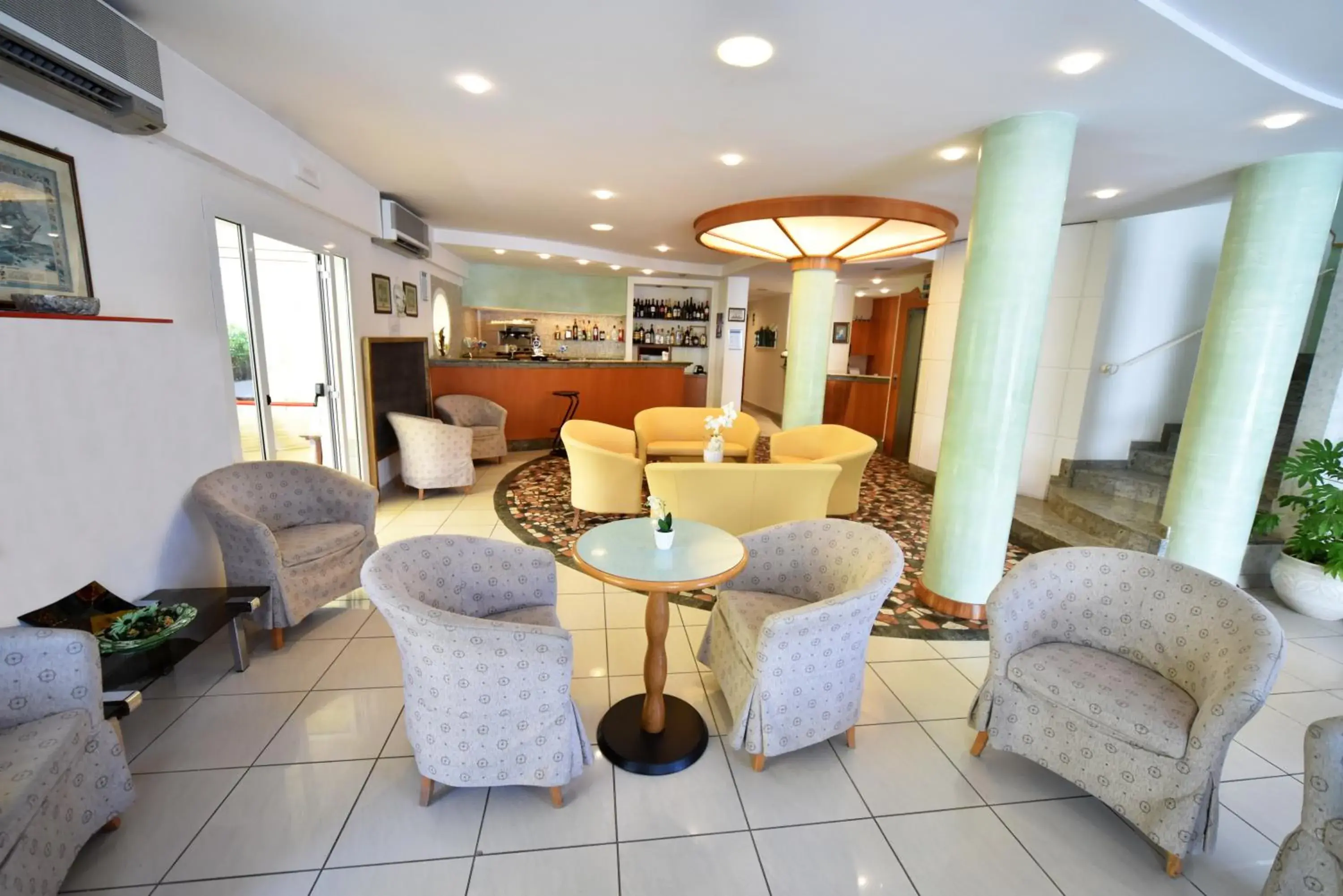 Lobby or reception in Hotel Marina Lobby or reception in Hotel Marina