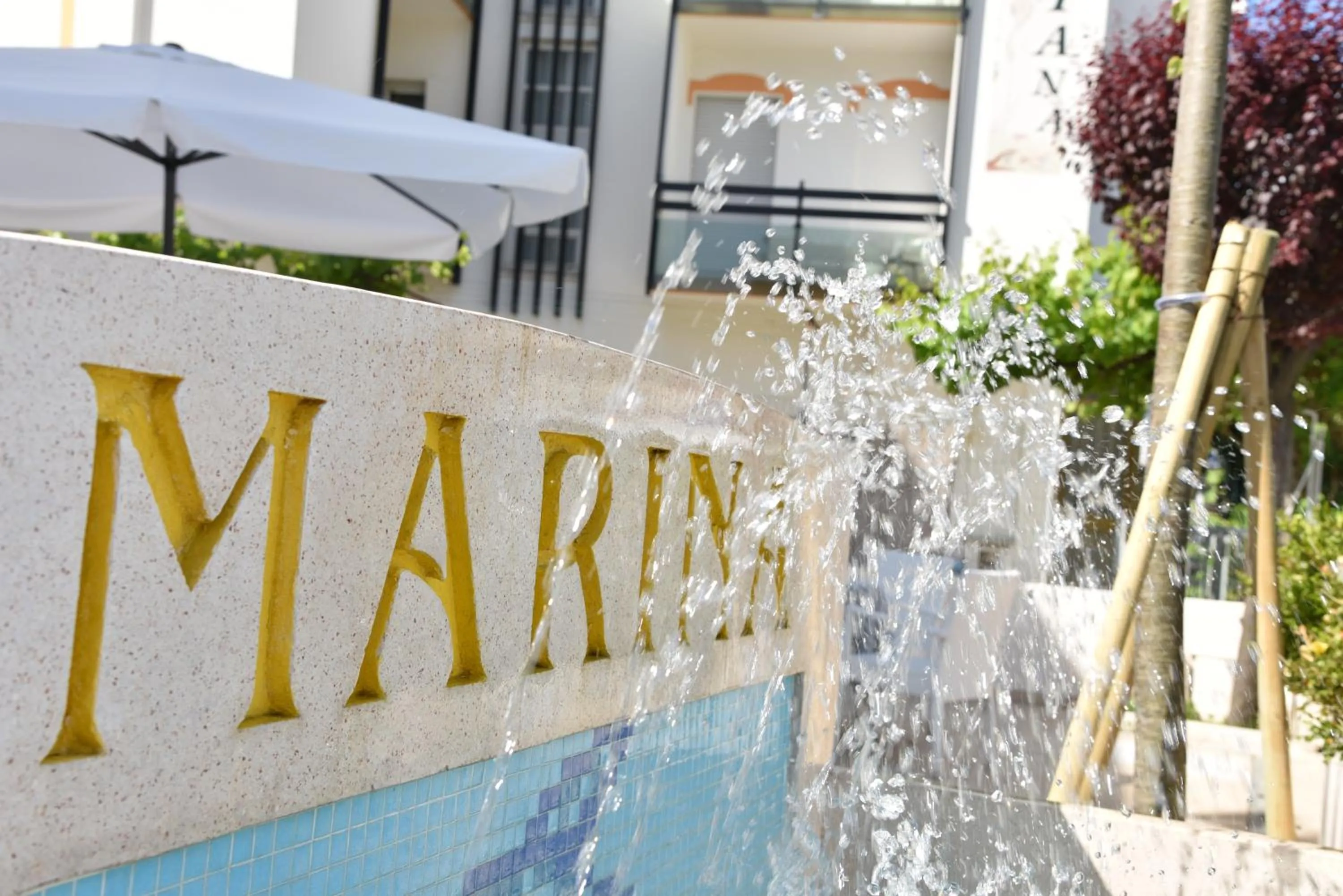 Facade/entrance in Hotel Marina