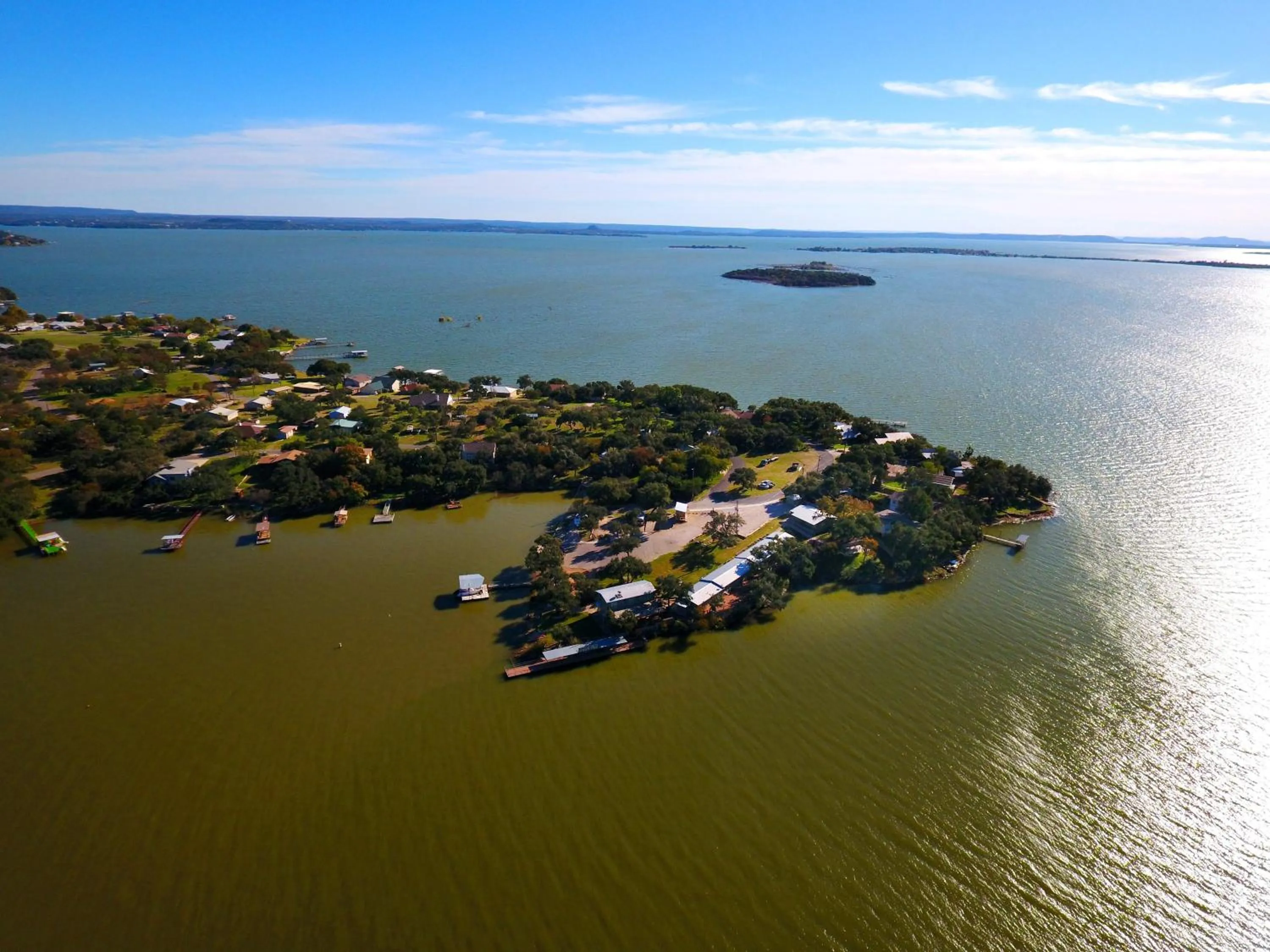 Bird's eye view in Painted Sky Inn