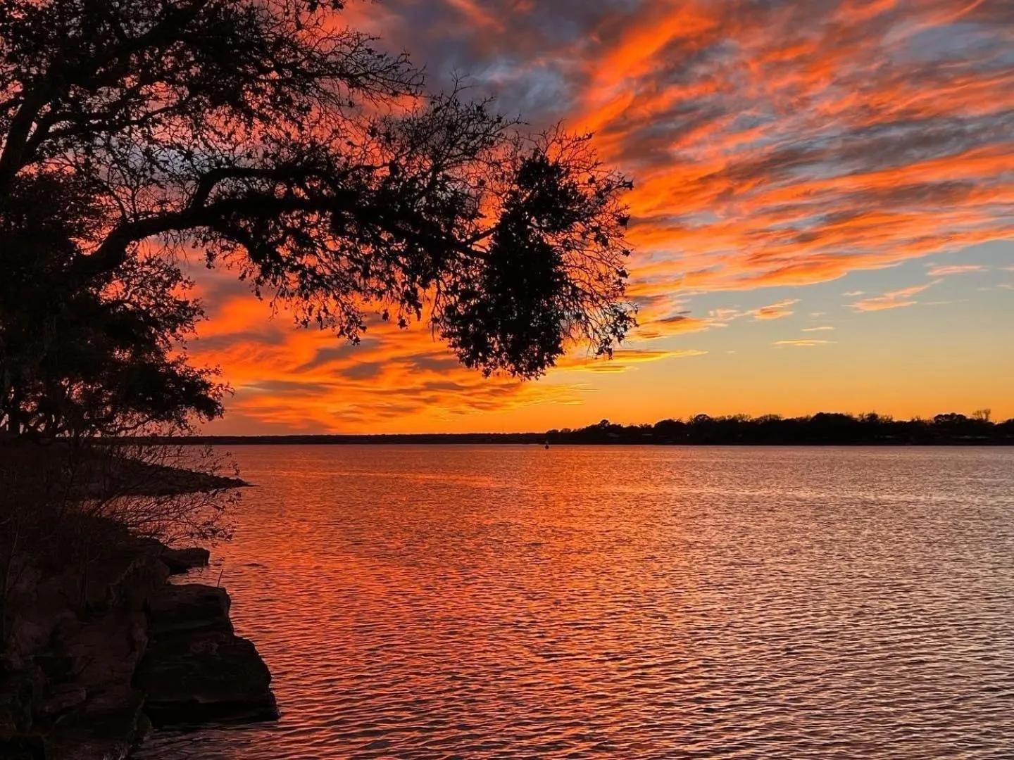 Sunset in Painted Sky Inn