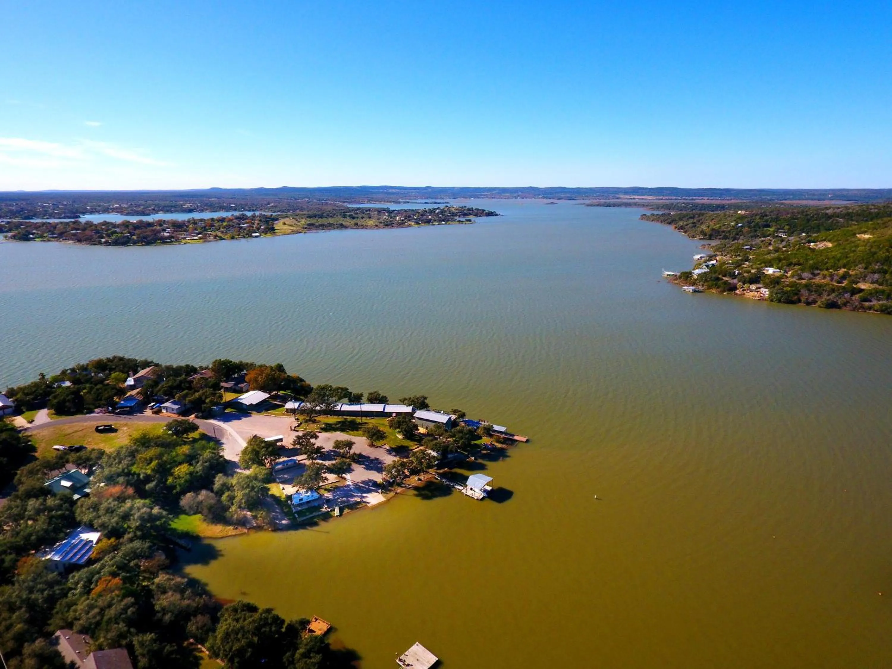 Bird's eye view in Painted Sky Inn