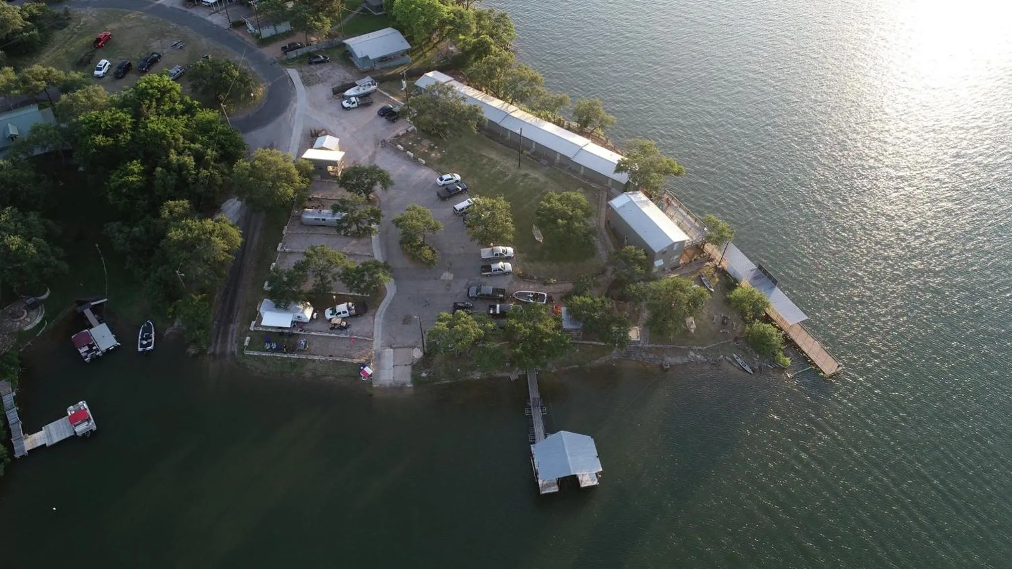 Bird's eye view in Painted Sky Inn