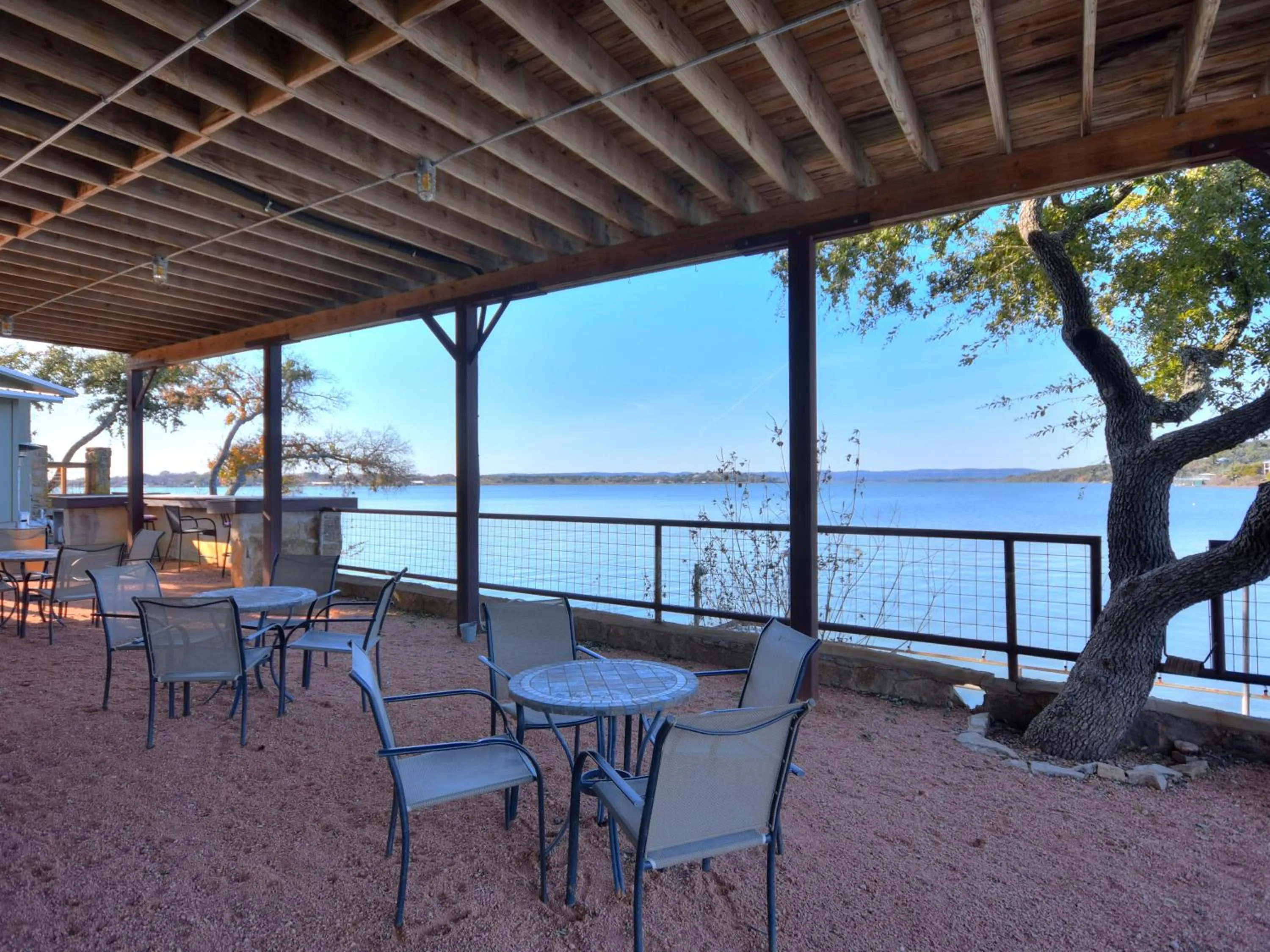Patio in Painted Sky Inn