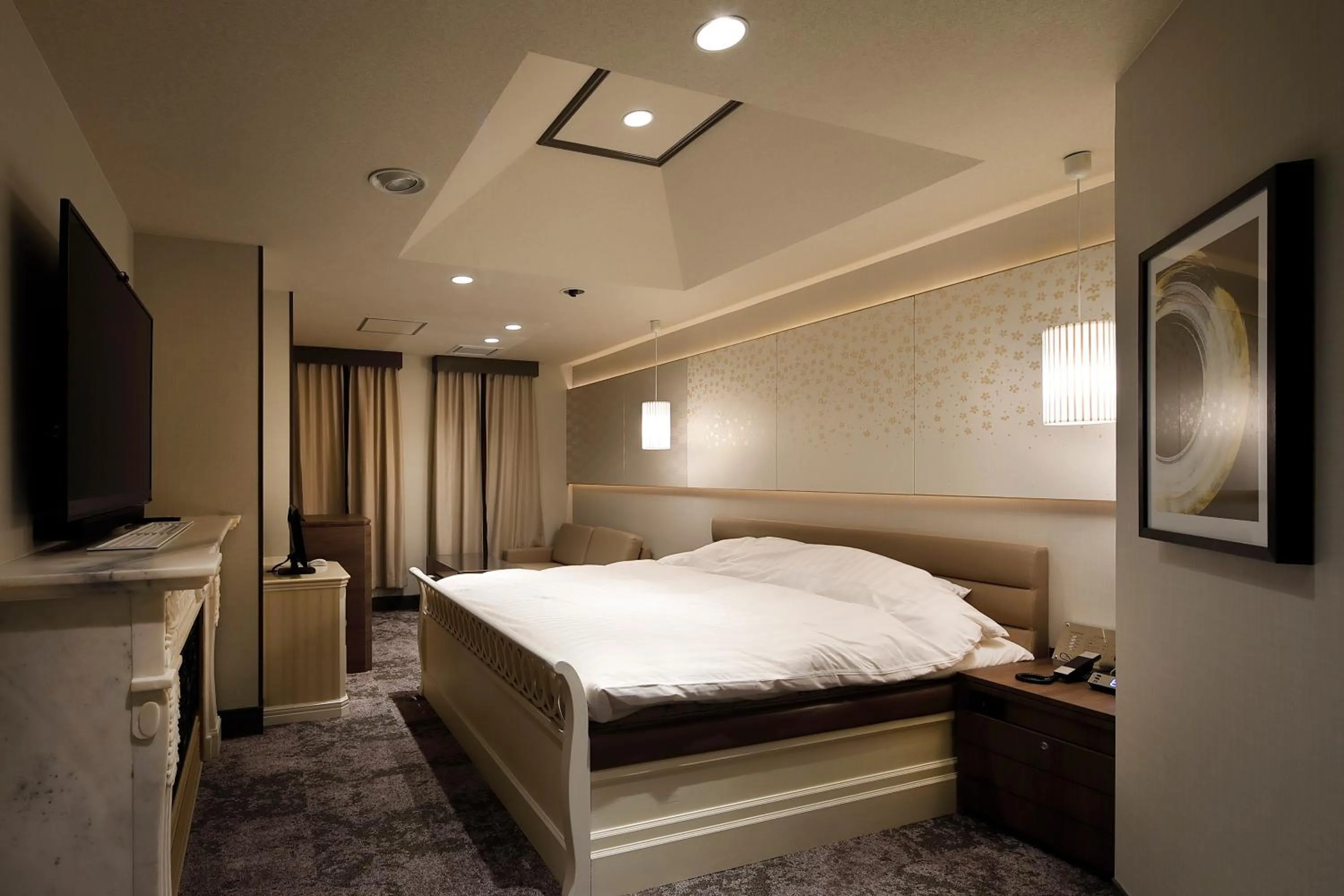 Bedroom, Bed in Hotel ValentineTogo (Adult Only)