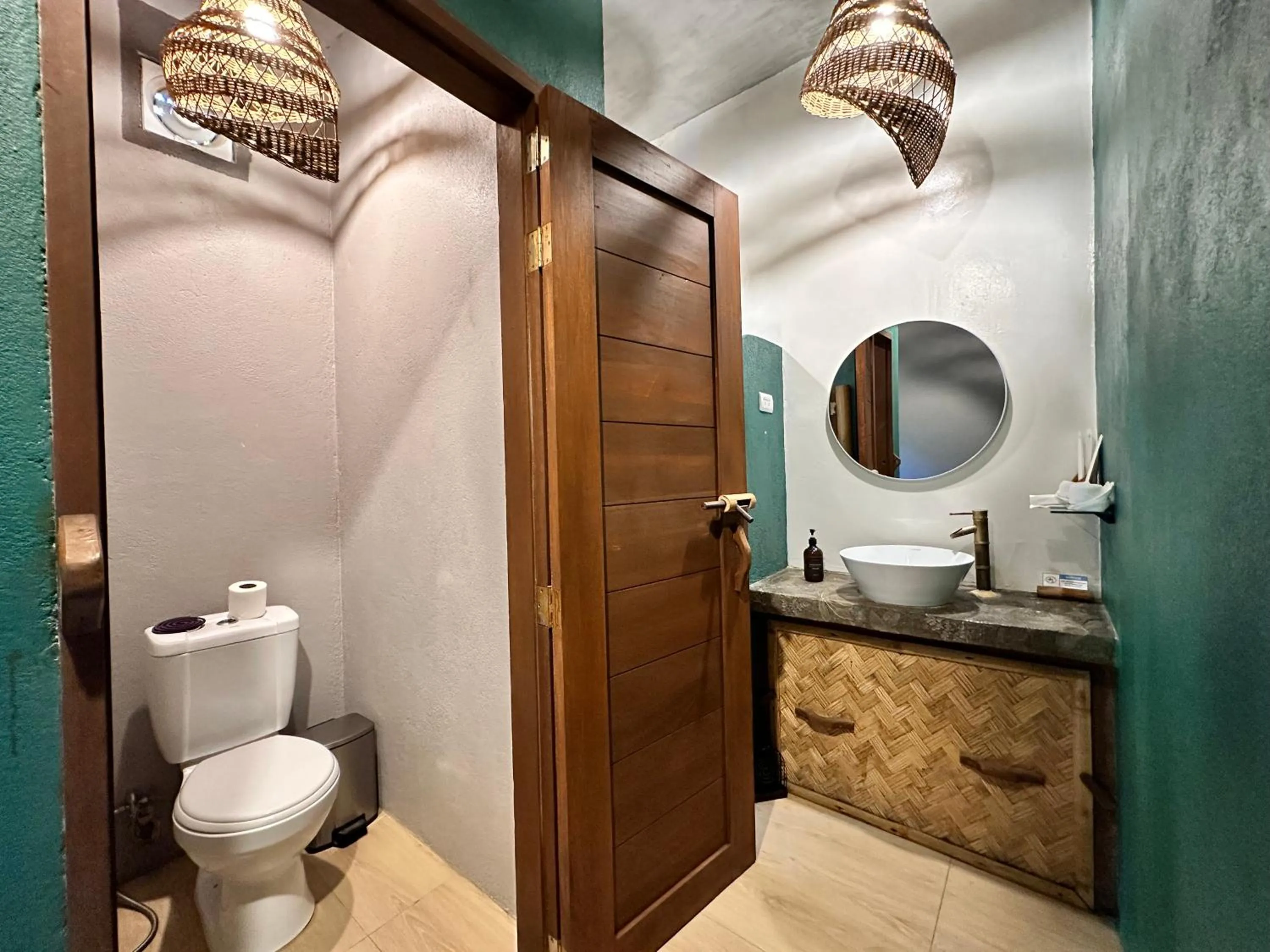 Toilet in Buko Beach Resort