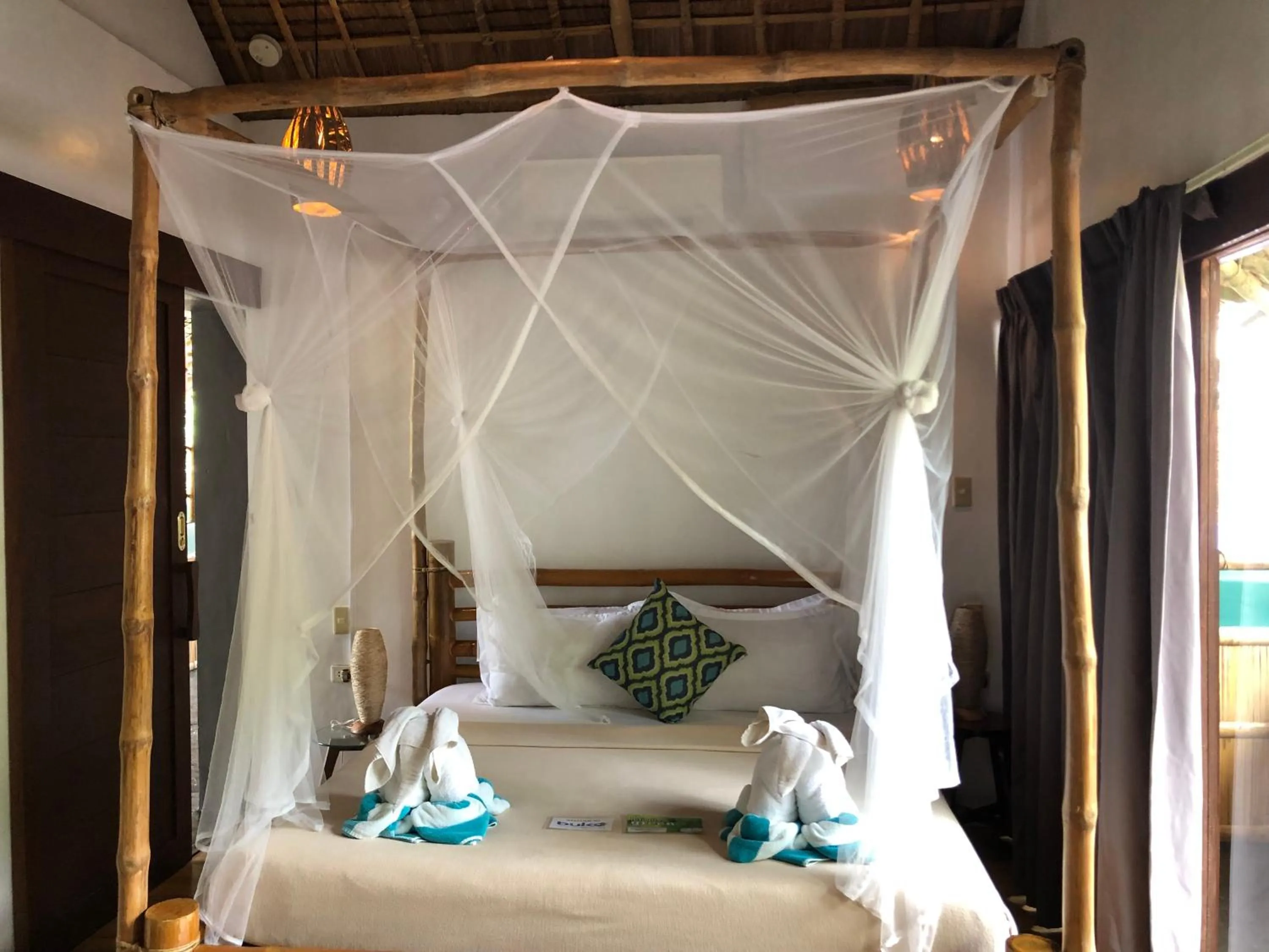 Bed in Buko Beach Resort