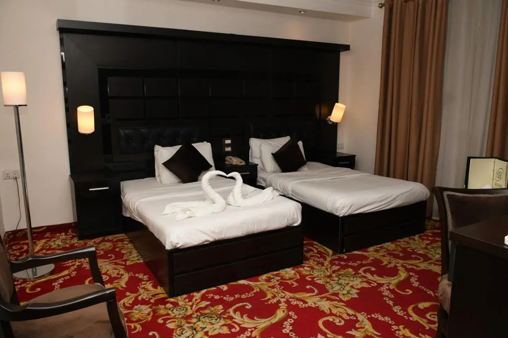 Bed in Sparr Hotel