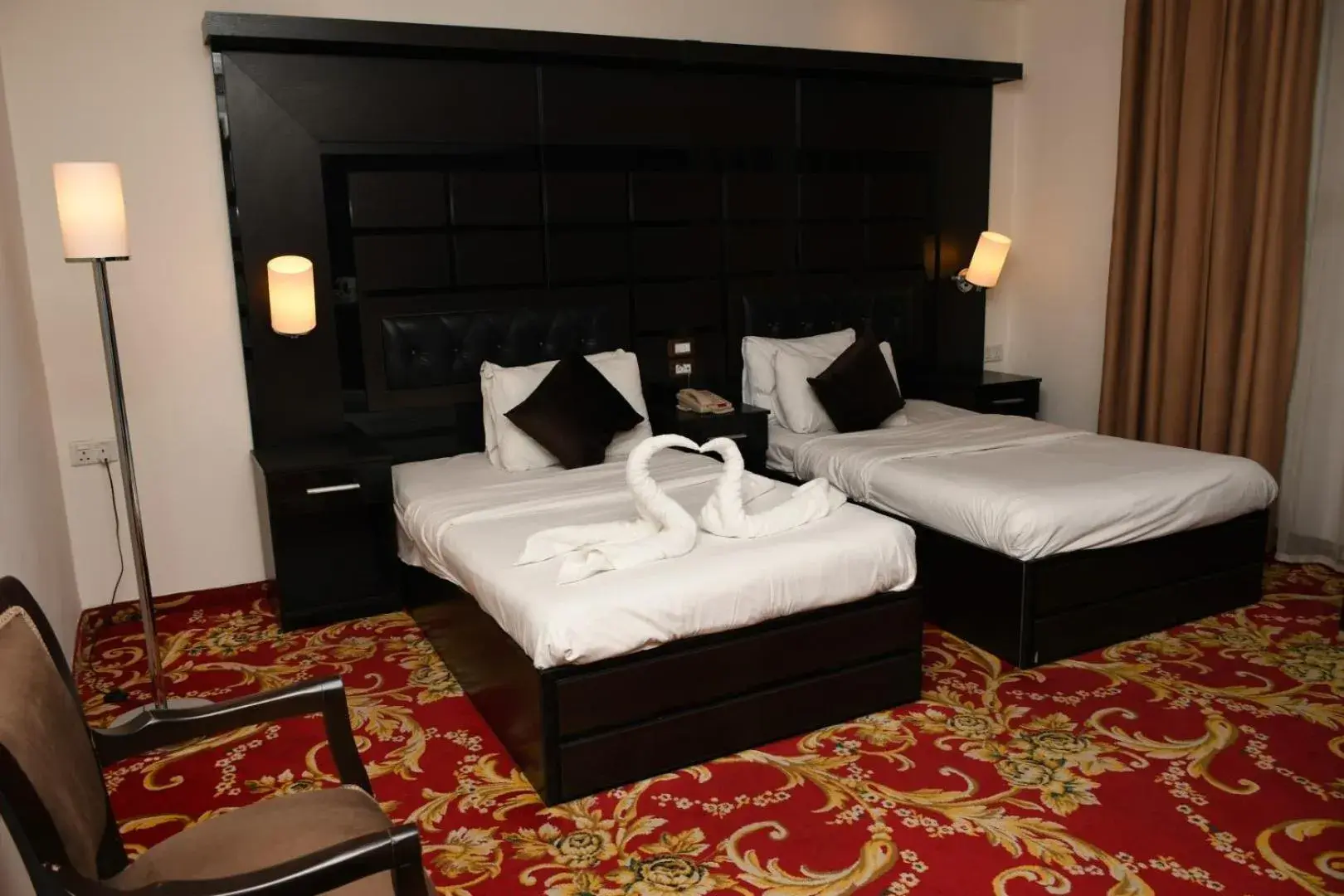 Bed in Sparr Hotel