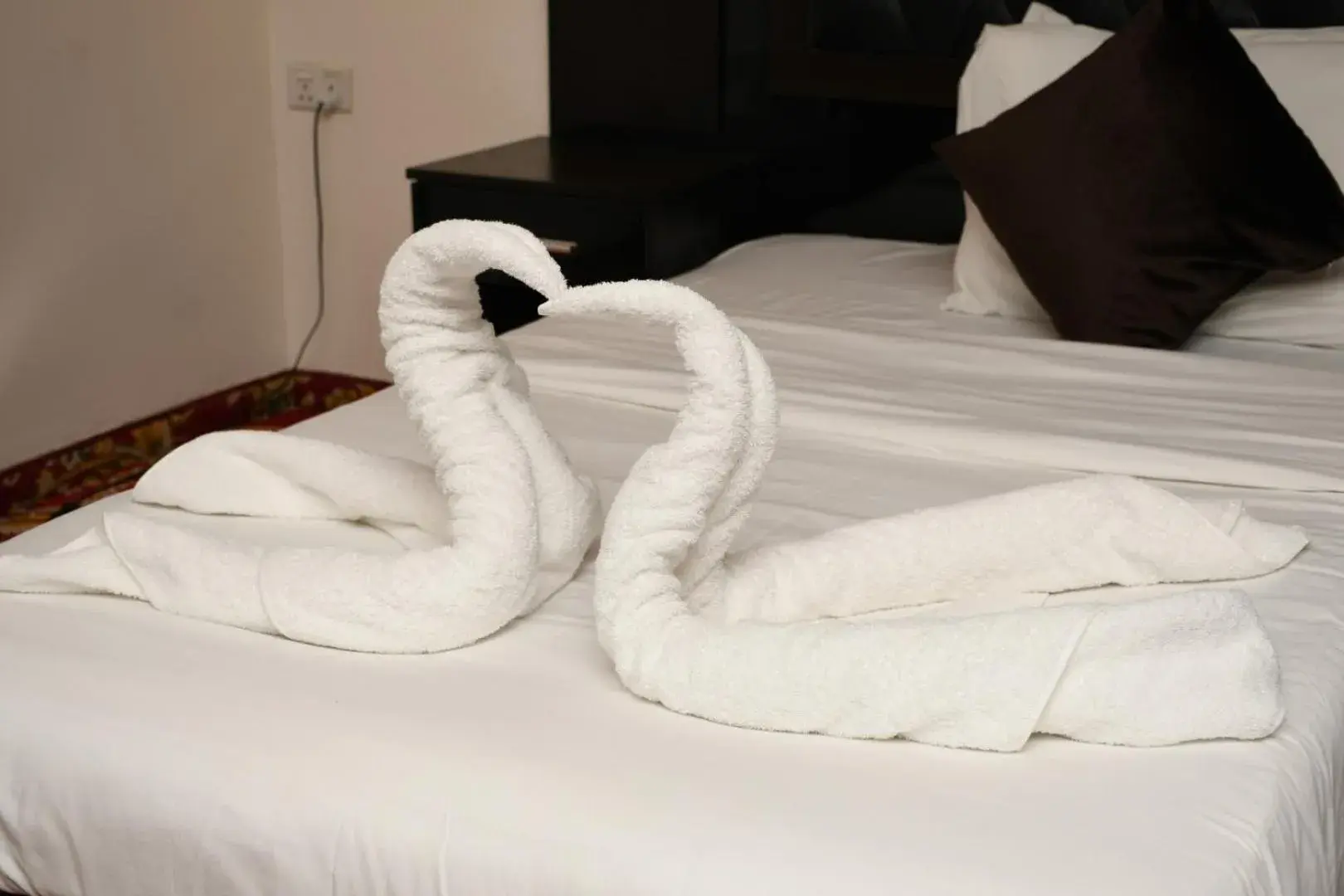 Bed in Sparr Hotel