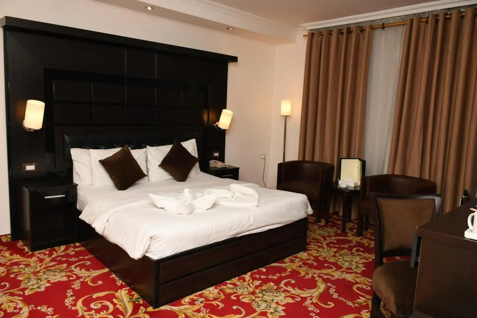 Bed in Sparr Hotel