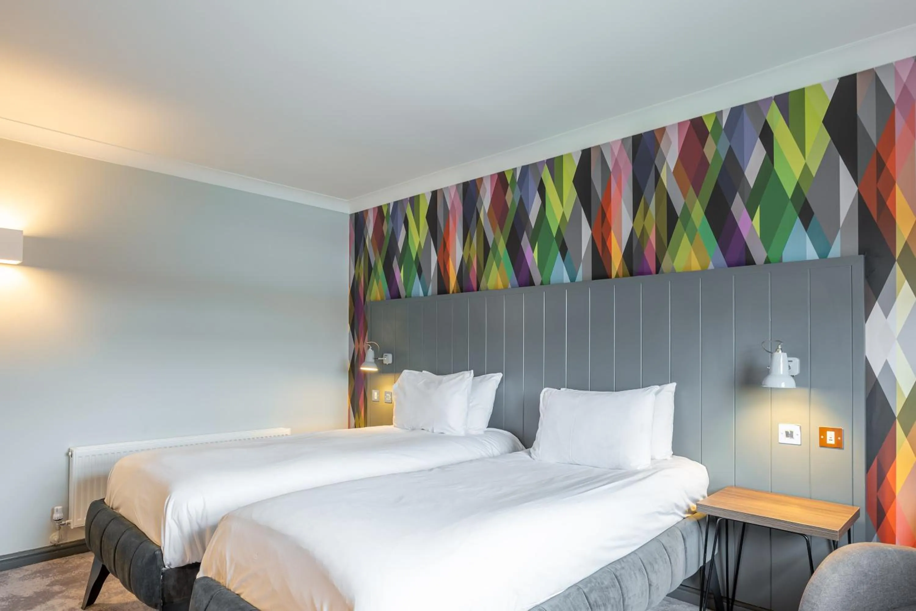 Bedroom, Bed in Village Hotel Cardiff