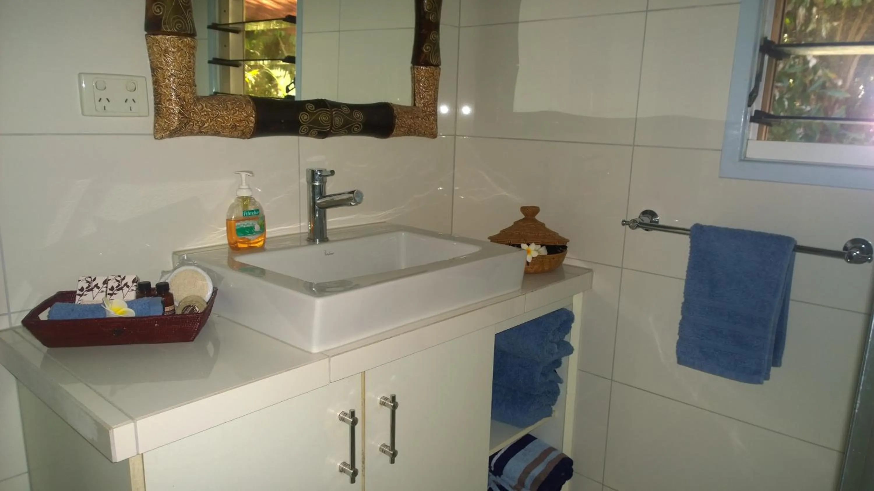 Shower in Palmerston Sunset Retreat