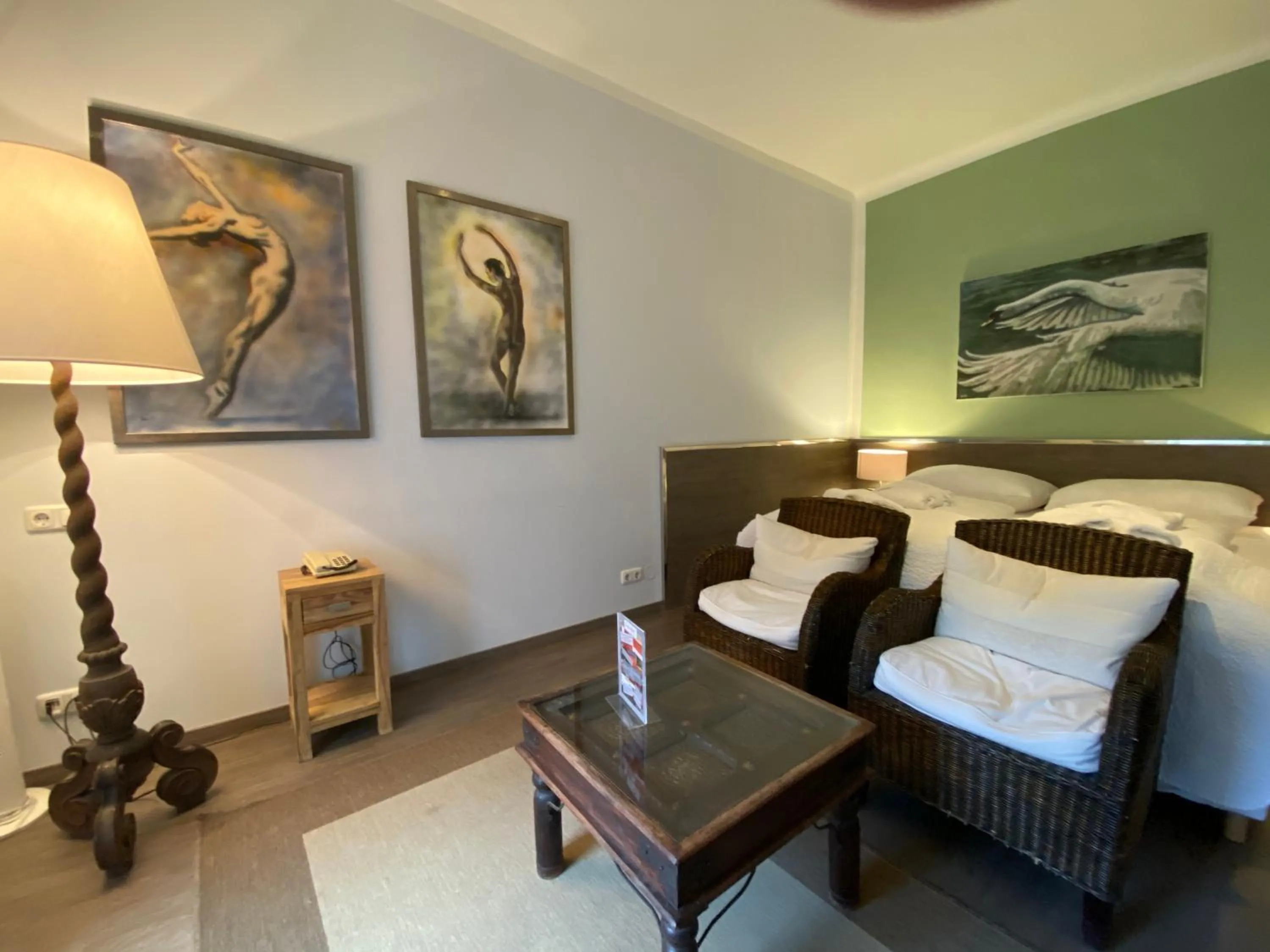 Photo of the whole room, Bed in Bergland Hotel - Adults only