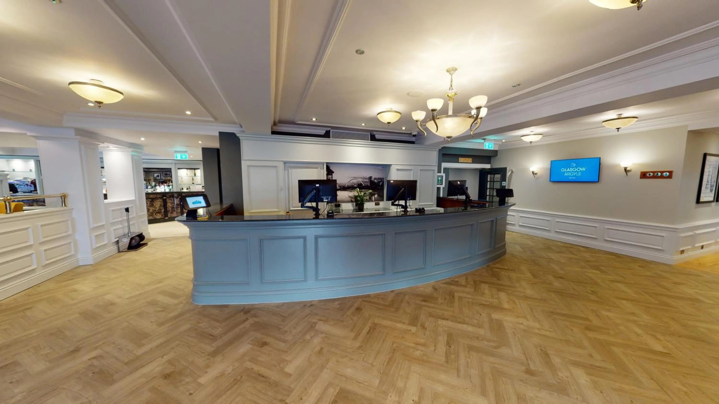 Lobby or reception in Glasgow Argyle Hotel, BW Signature Collection