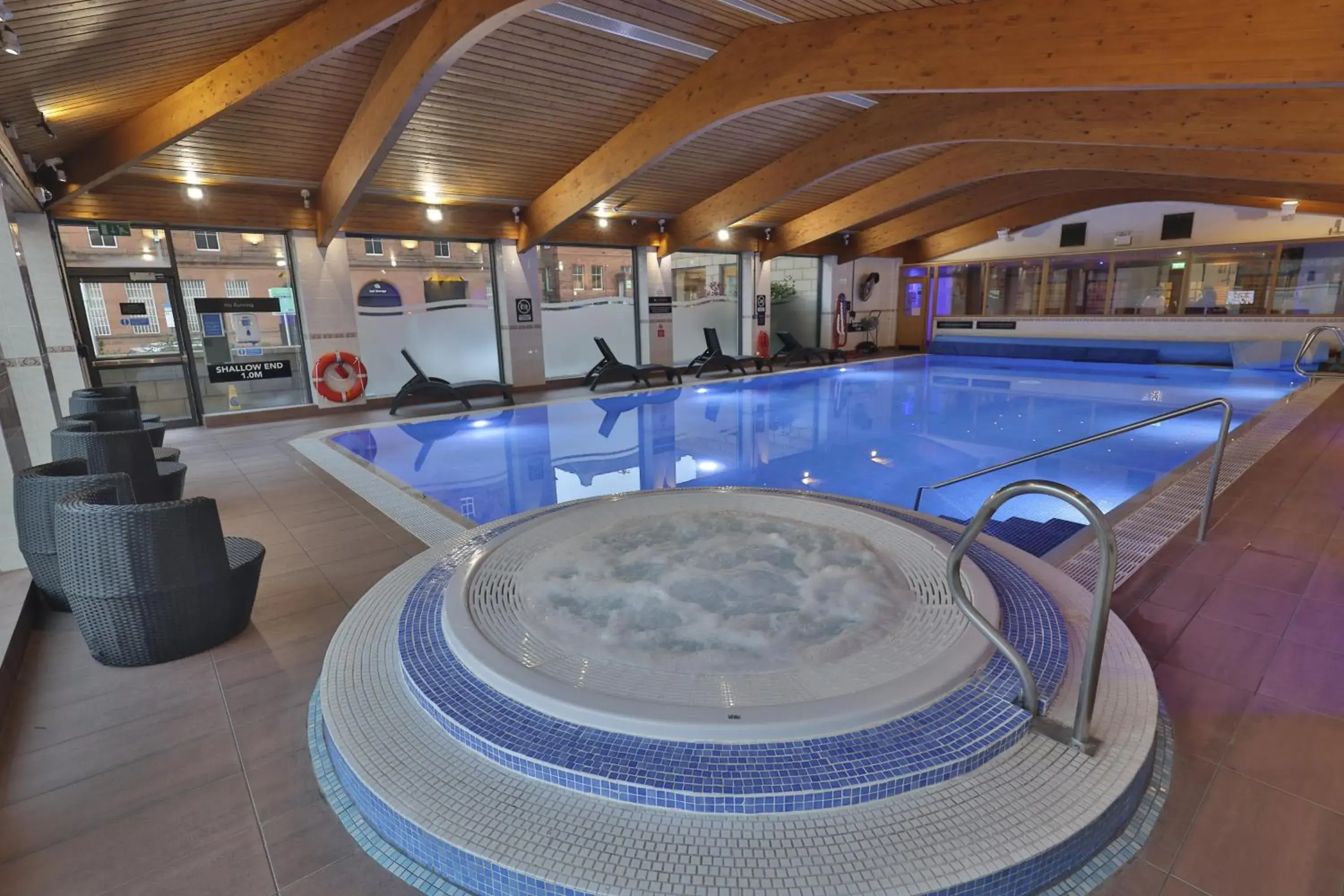 Pool view in Glasgow Argyle Hotel, BW Signature Collection Pool view in Glasgow Argyle Hotel, BW Signature Collection