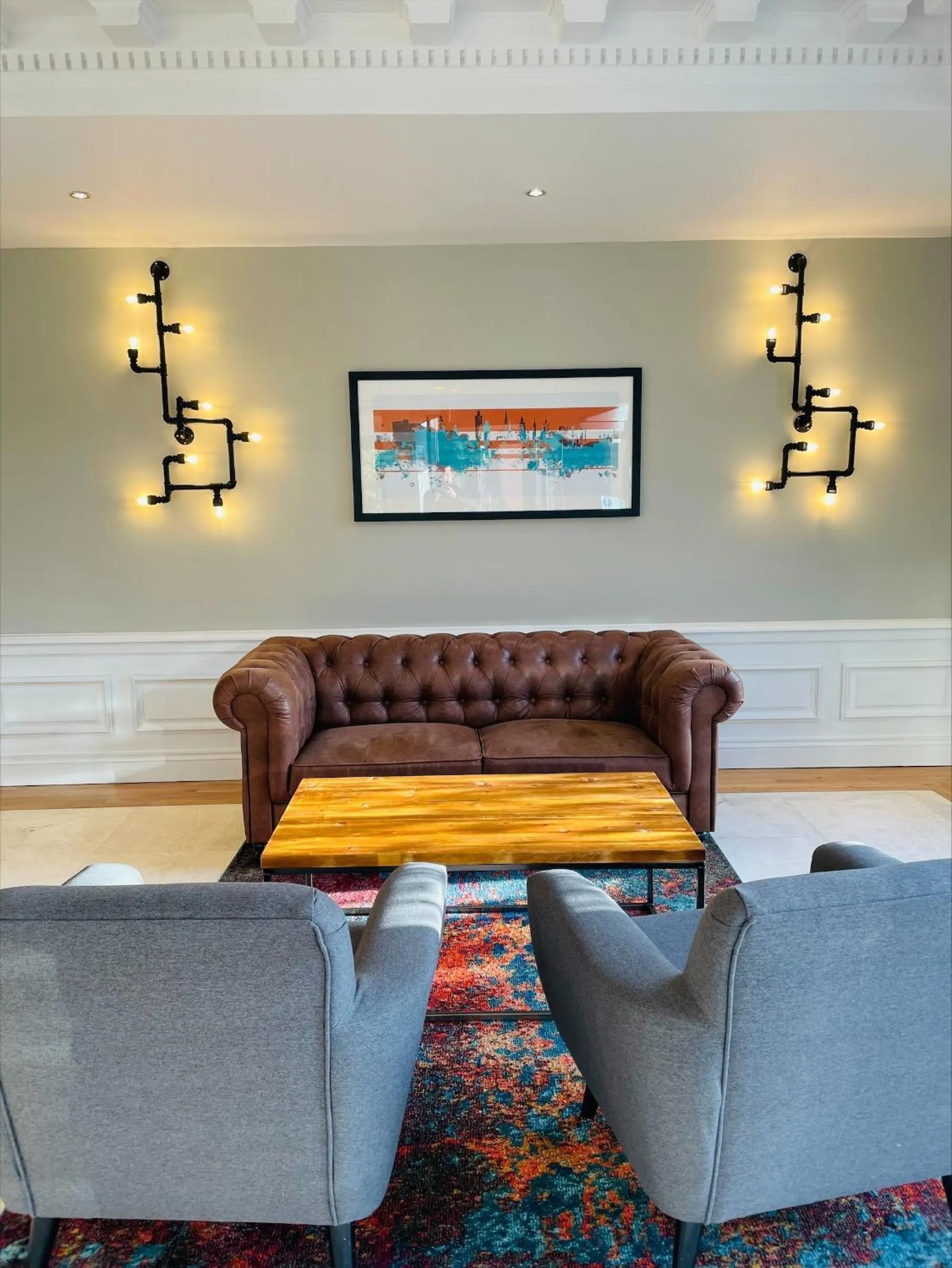 Seating area in Glasgow Argyle Hotel, BW Signature Collection