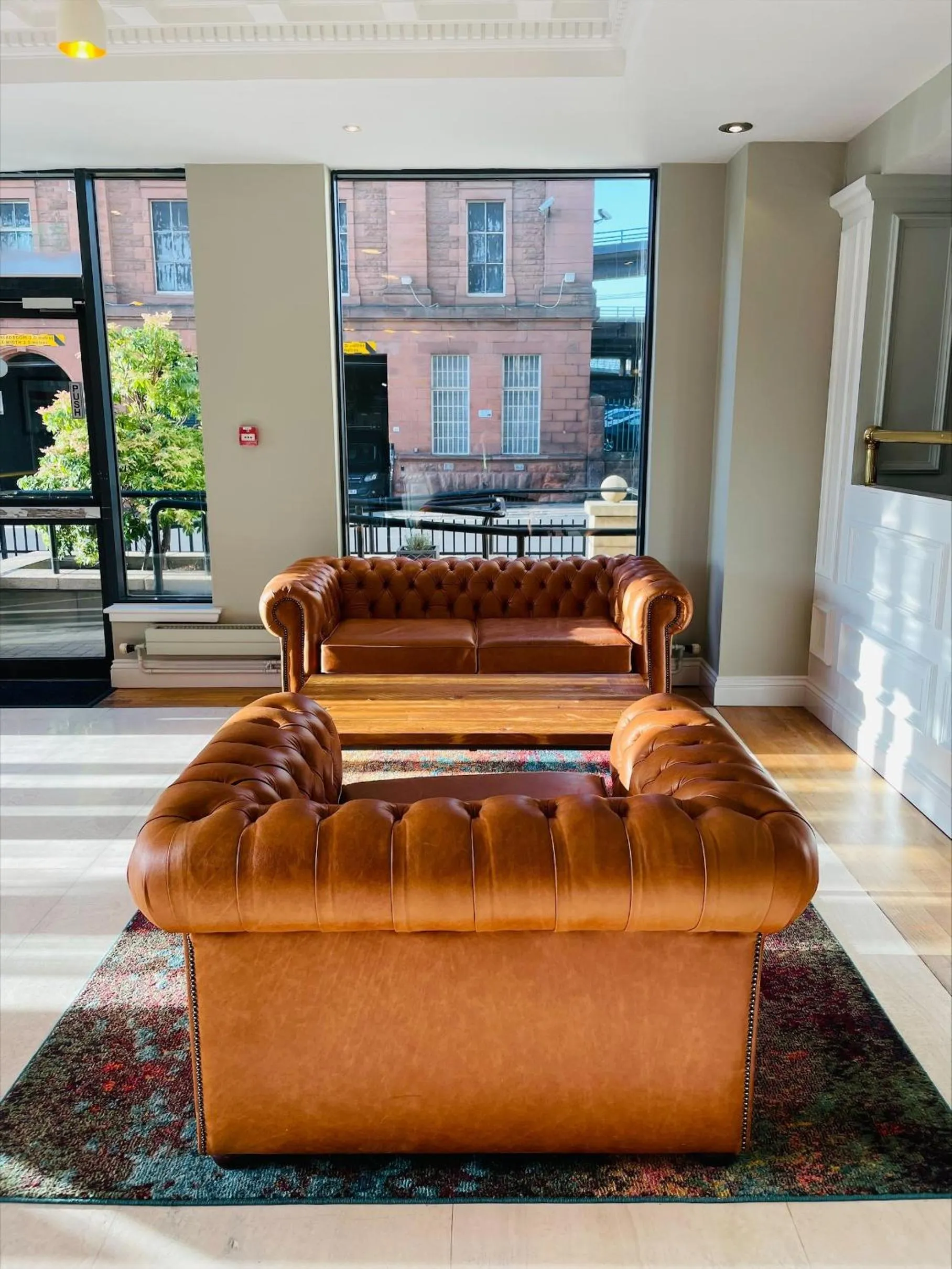 Seating area in Glasgow Argyle Hotel, BW Signature Collection