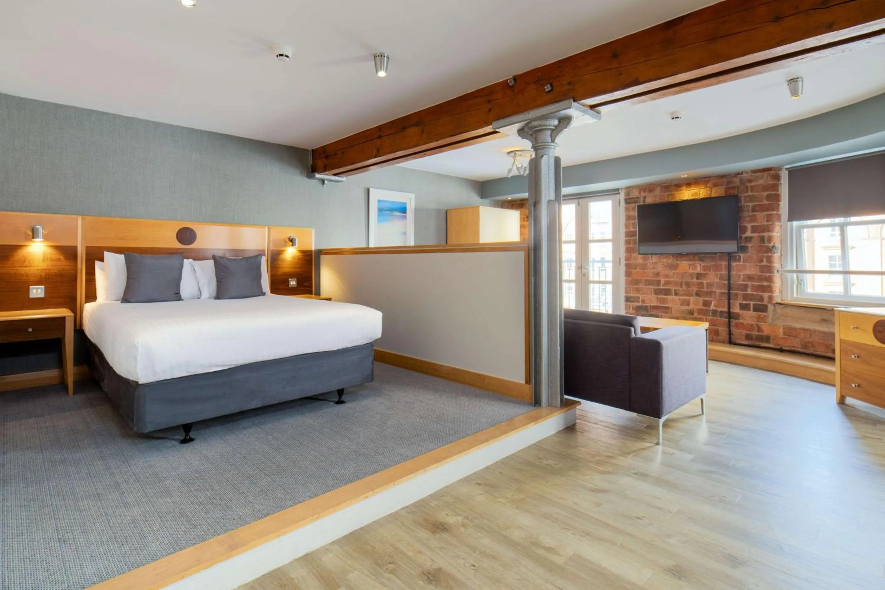 Bedroom, Bed in Glasgow Argyle Hotel, BW Signature Collection