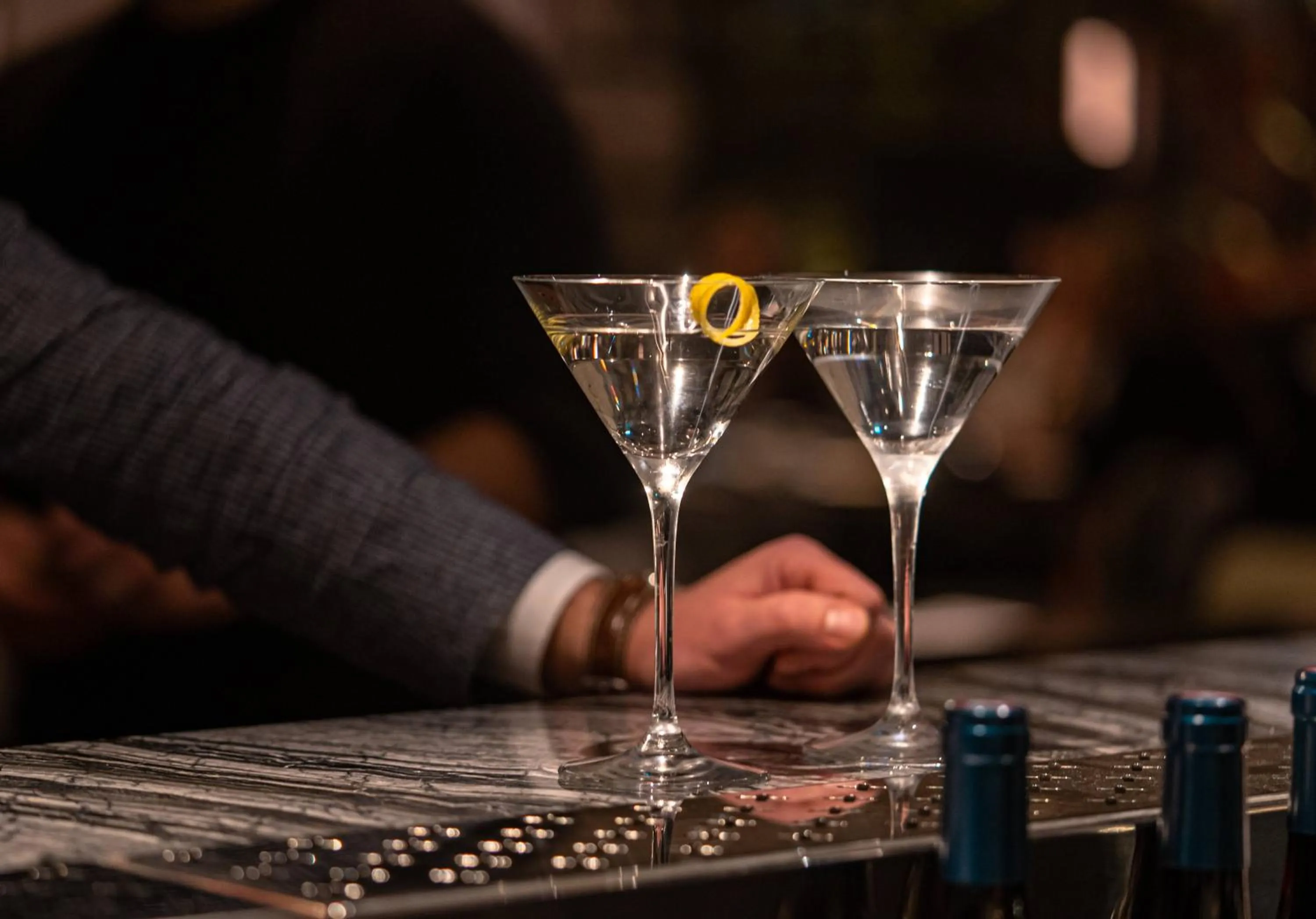 Drinks in Nobu Hotel London Portman Square