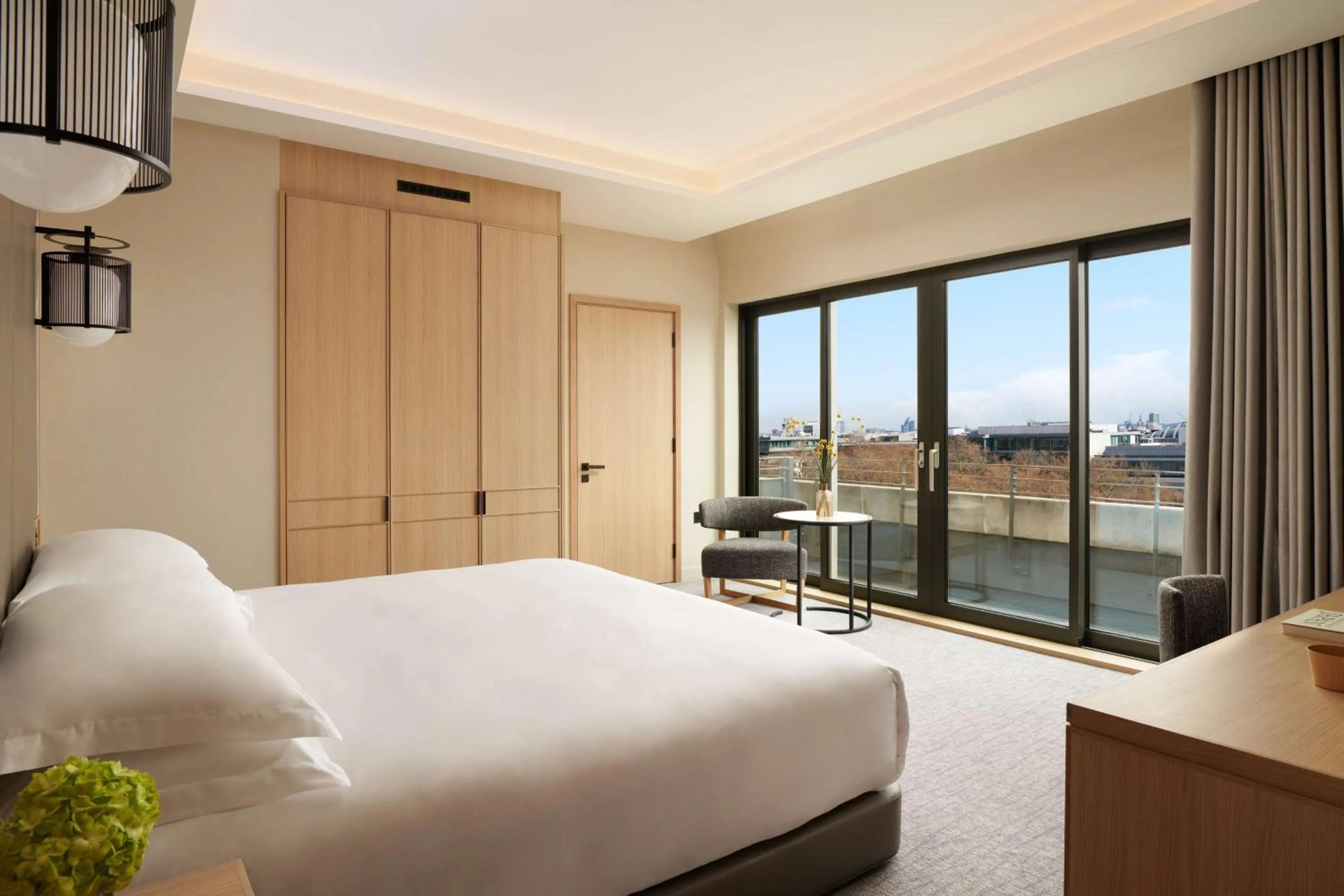 Photo of the whole room, Bed in Nobu Hotel London Portman Square