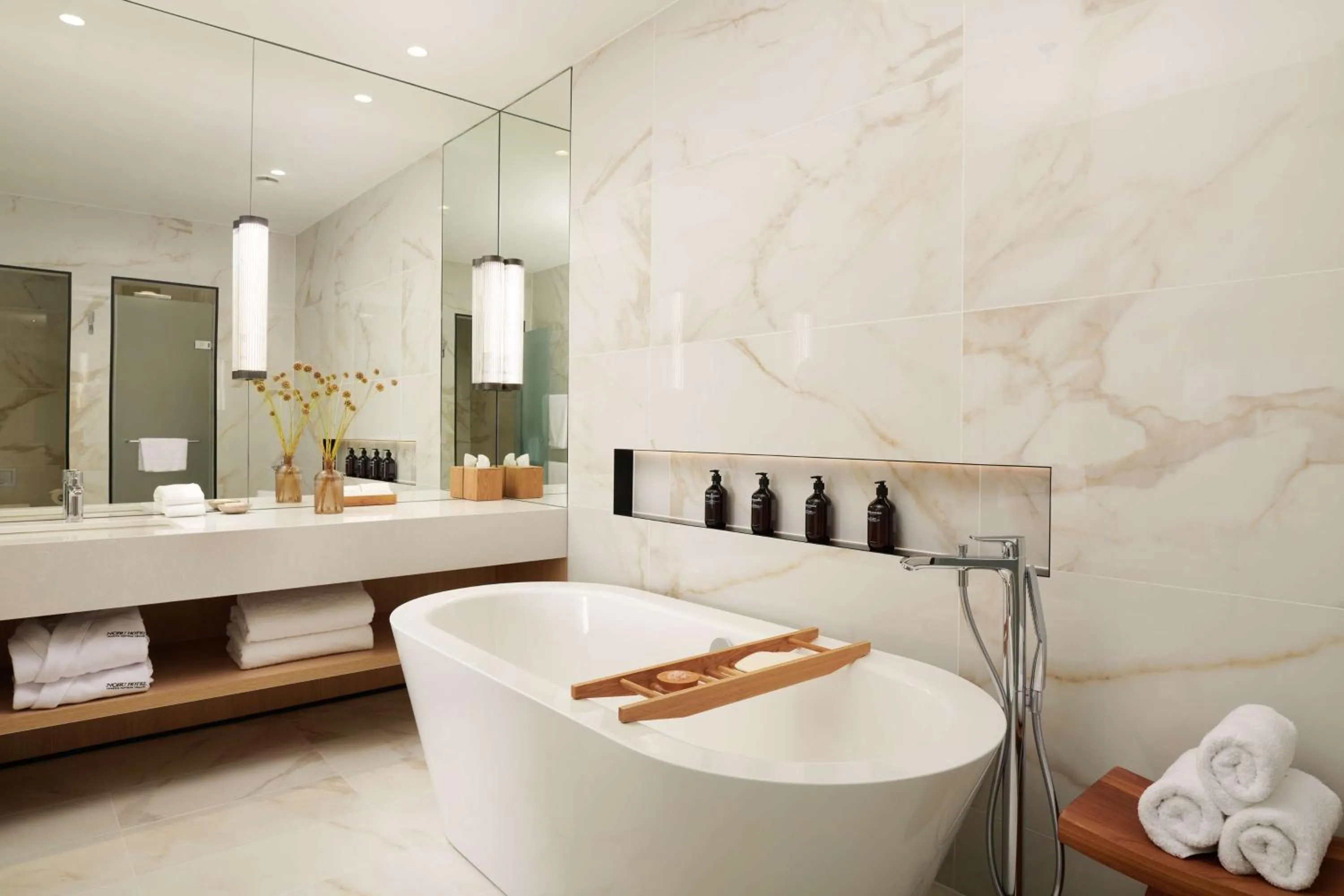 Bathroom in Nobu Hotel London Portman Square
