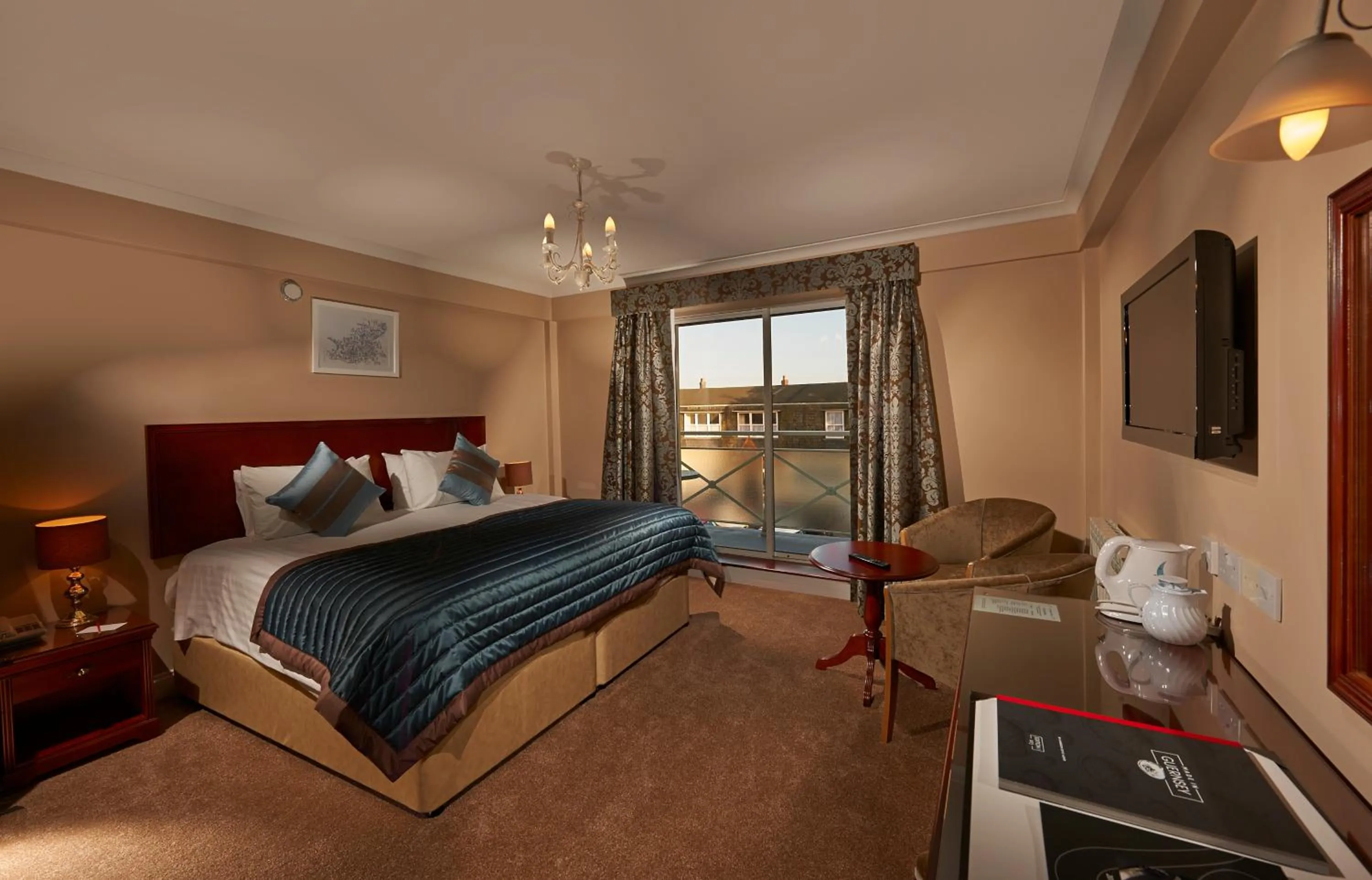 Bed in Les Rocquettes Hotel