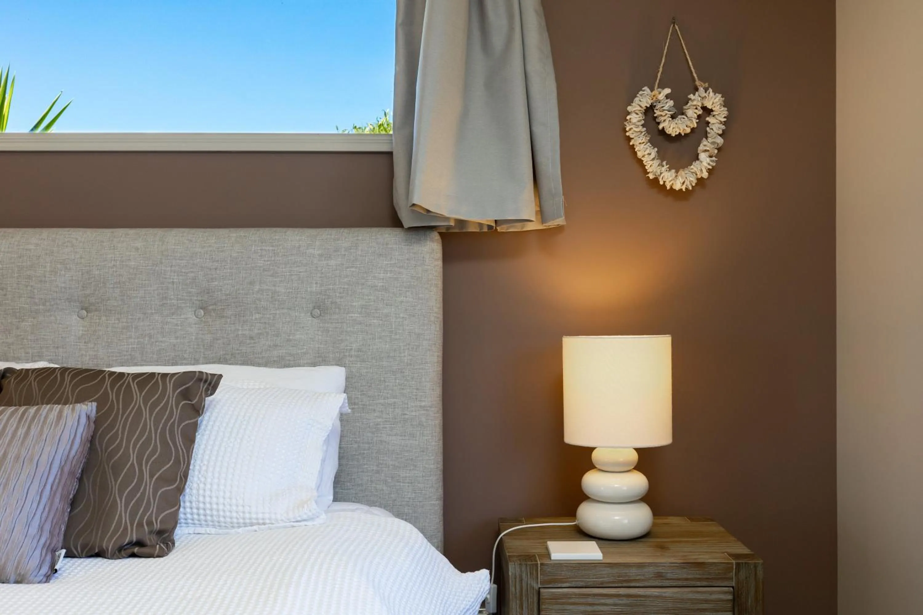 Bedroom in Ocean View Beachfront Apartment