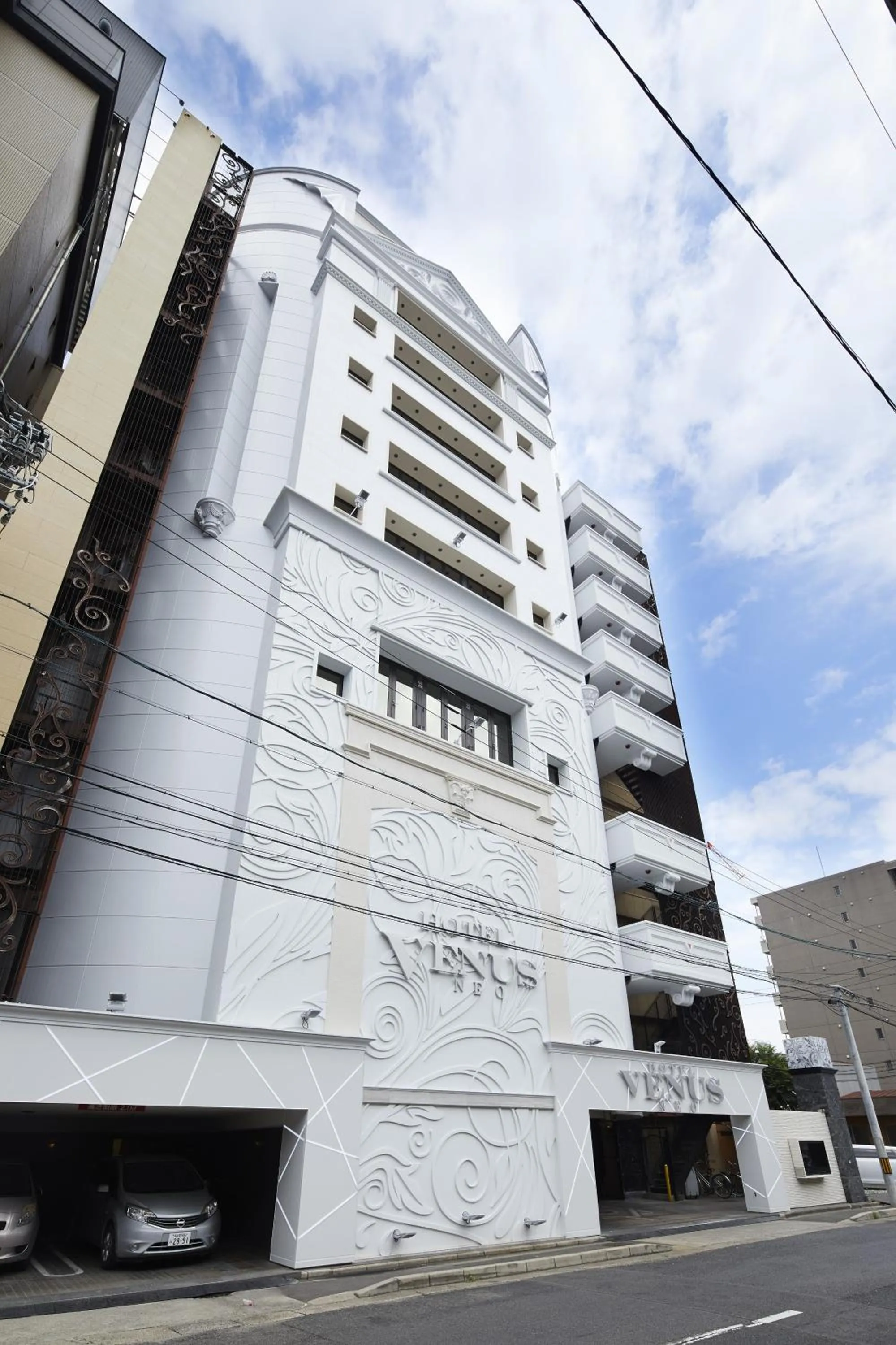 Facade/entrance in Hotel Venus Neo