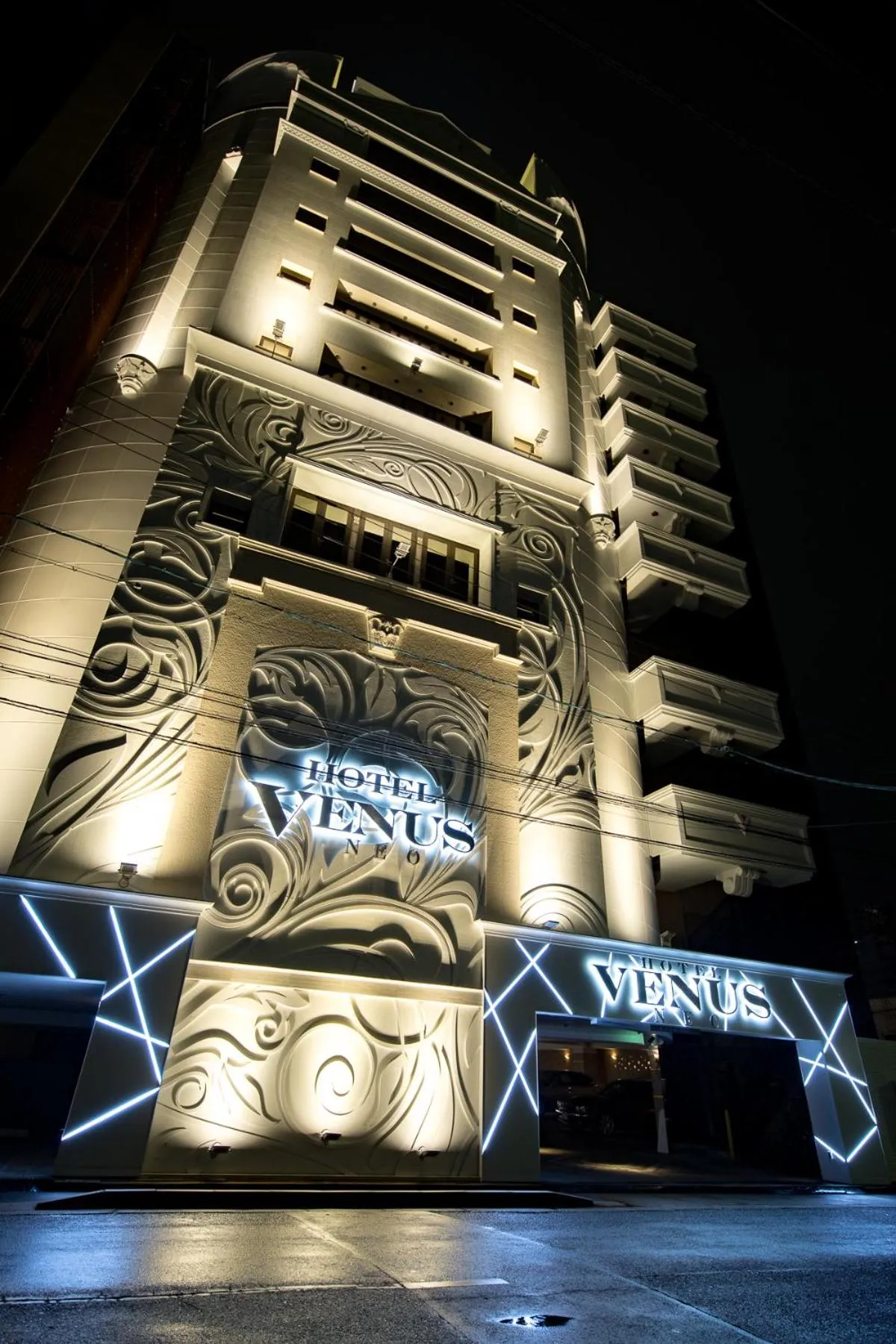 Facade/entrance in Hotel Venus Neo