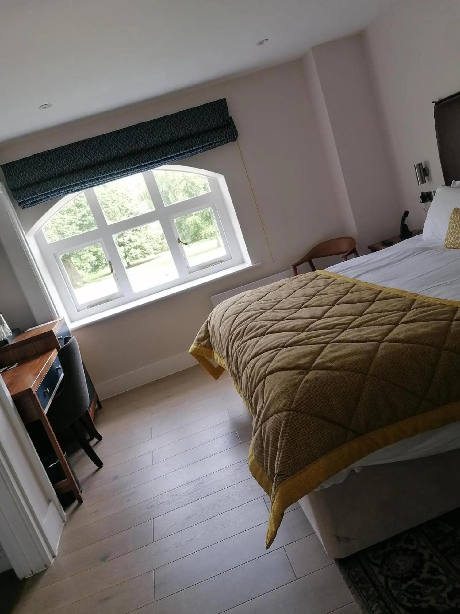 Bed in The Elvetham Hotel