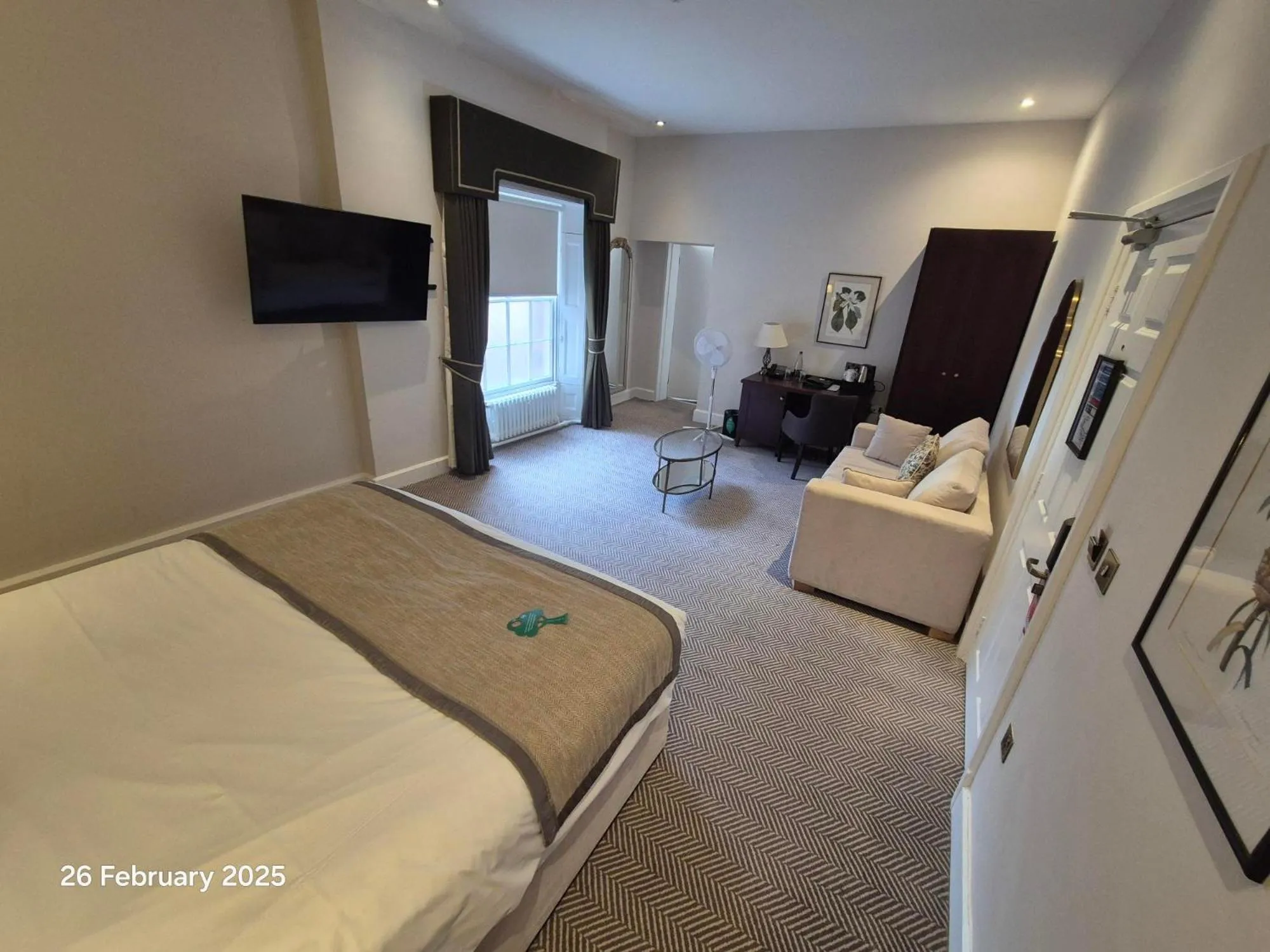 Bed in The Elvetham Hotel