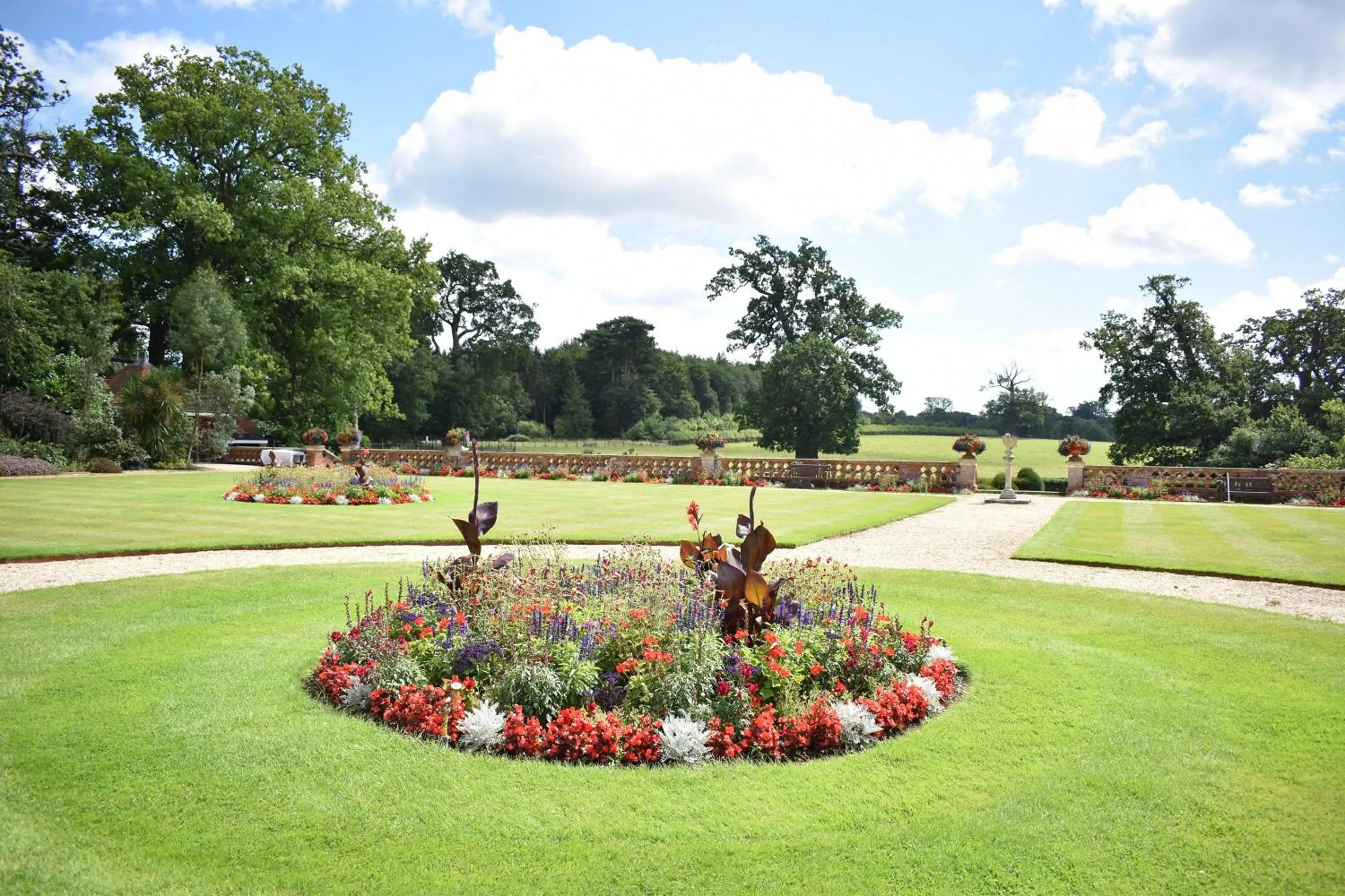Garden in The Elvetham Hotel