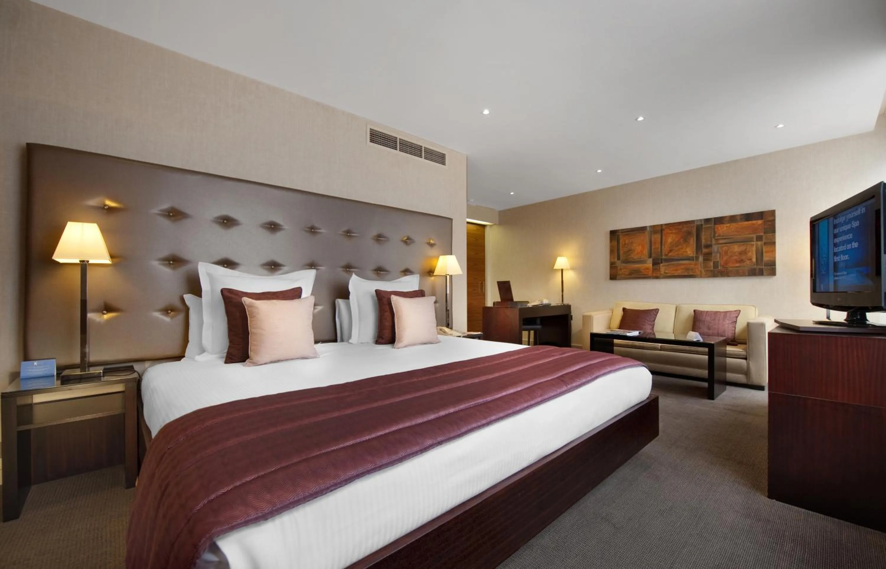 Bed in K West Hotel & Spa