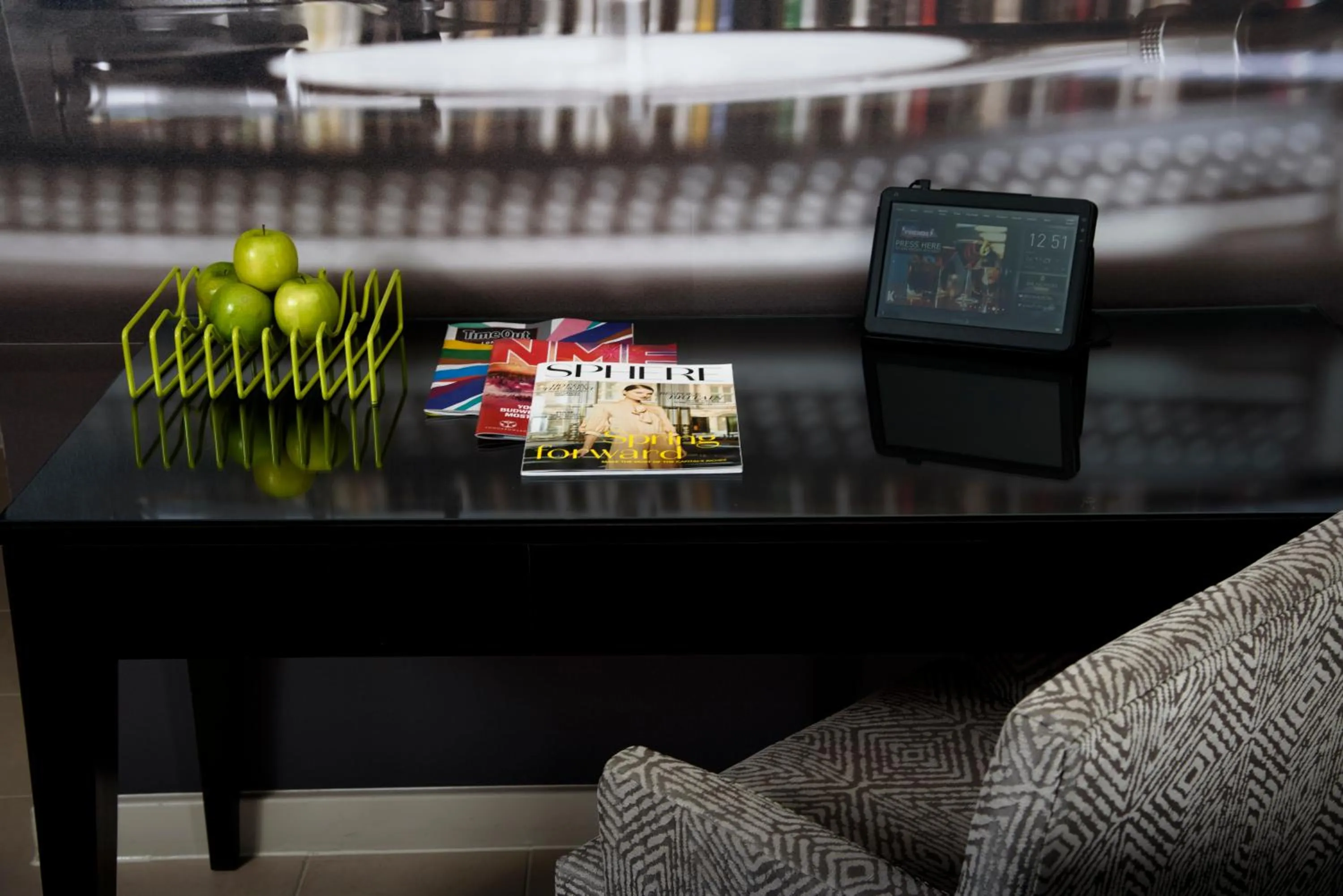 Decorative detail in K West Hotel & Spa