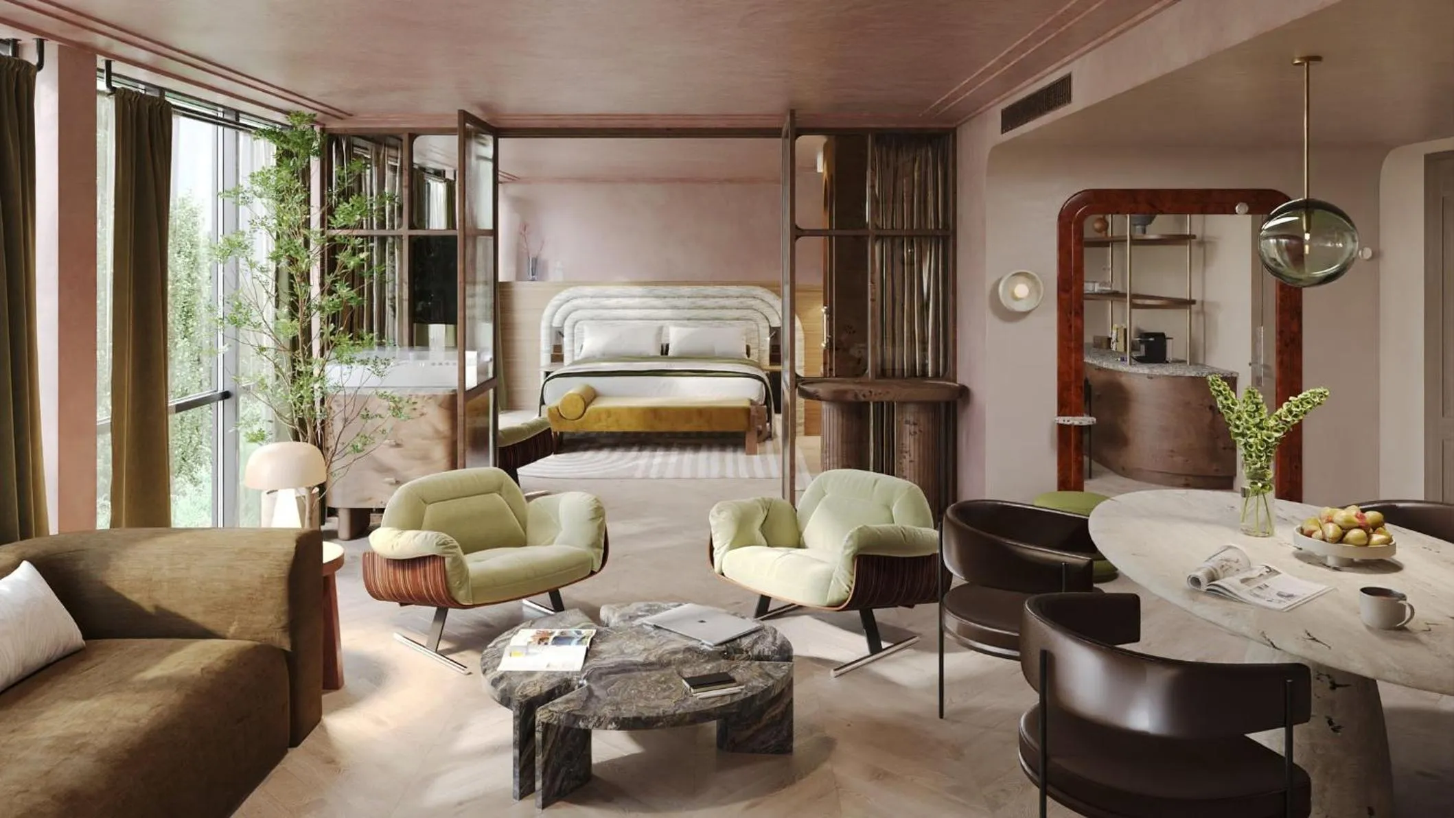 Photo of the whole room, Bed in Hotel Indigo London K West Shepherd's Bush by IHG