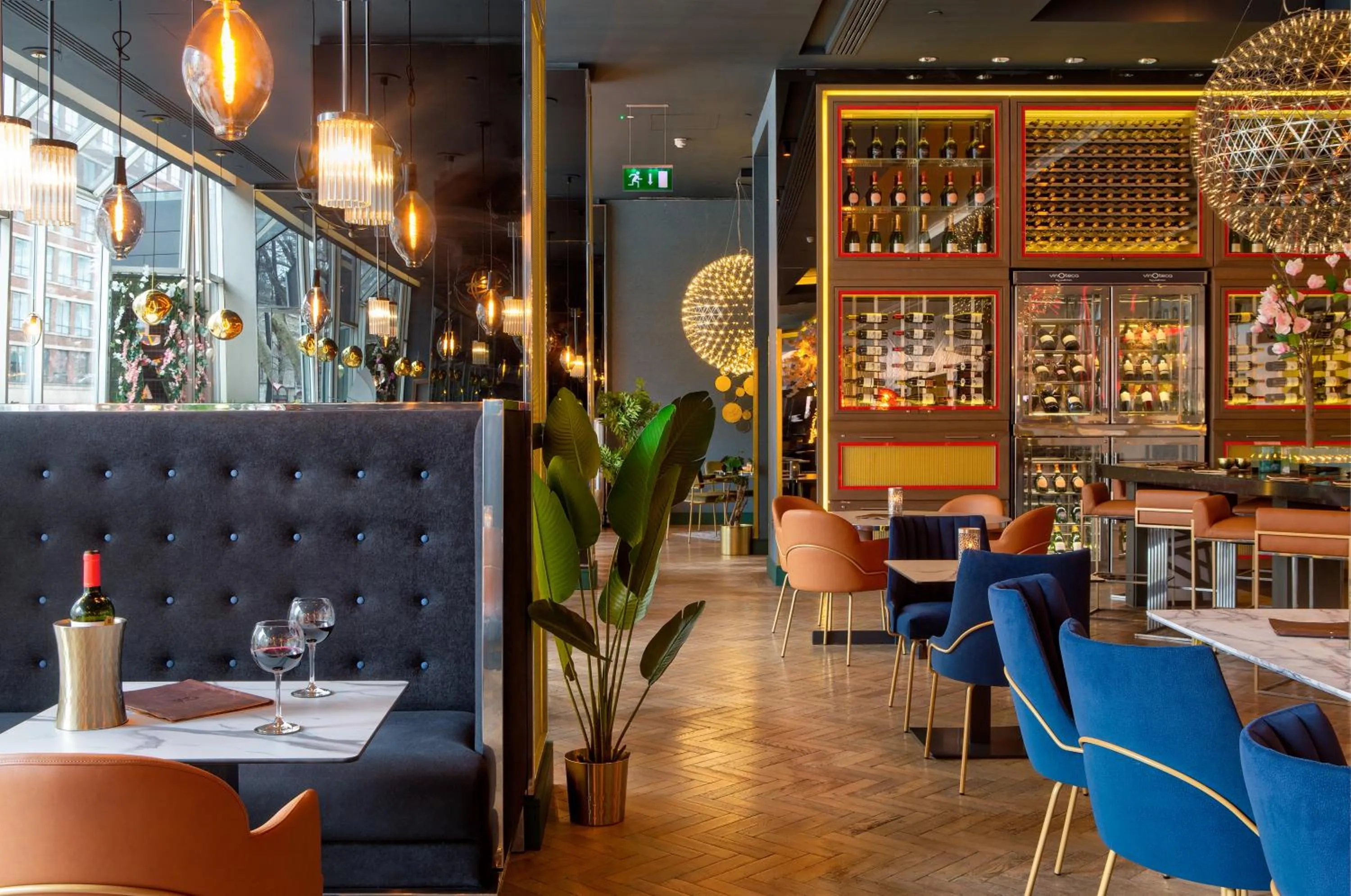 Restaurant/places to eat in Pullman London St Pancras