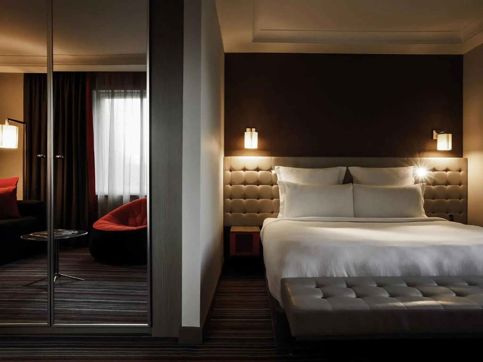 Bedroom, Bed in Pullman London St Pancras Bedroom, Bed in Pullman London St Pancras