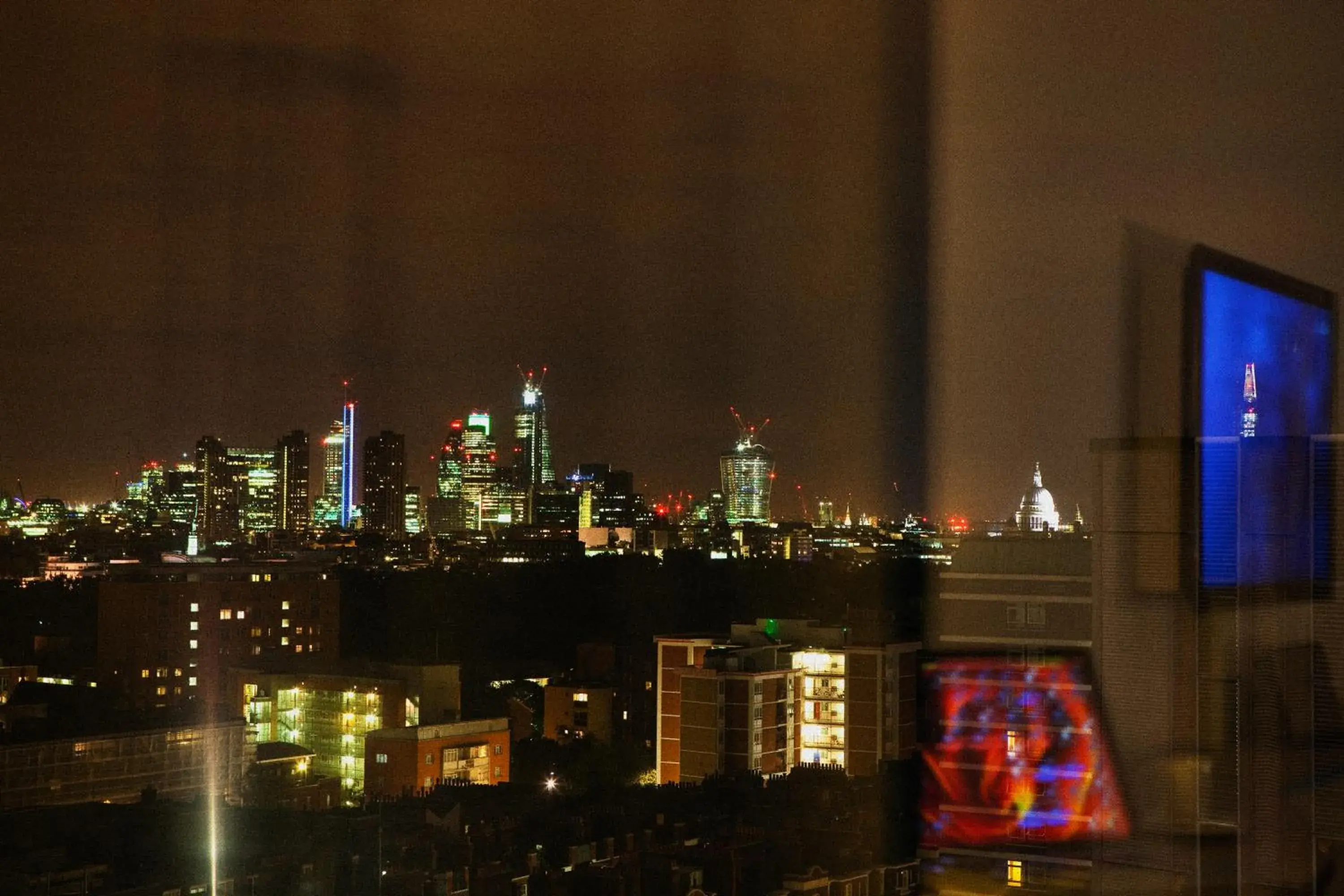 City view in Pullman London St Pancras City view in Pullman London St Pancras