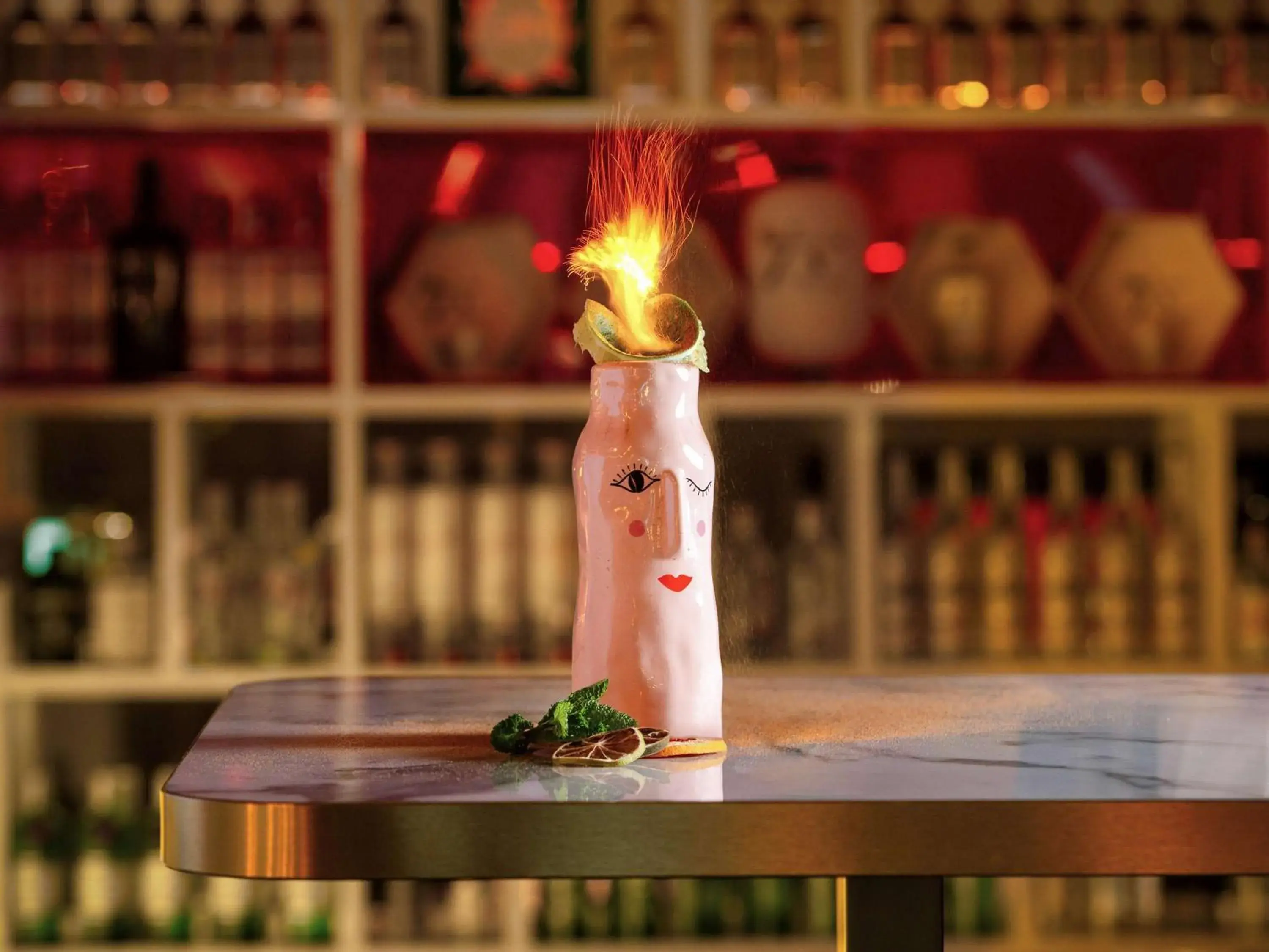 Lounge or bar in Pullman London St Pancras Lounge or bar in Pullman London St Pancras