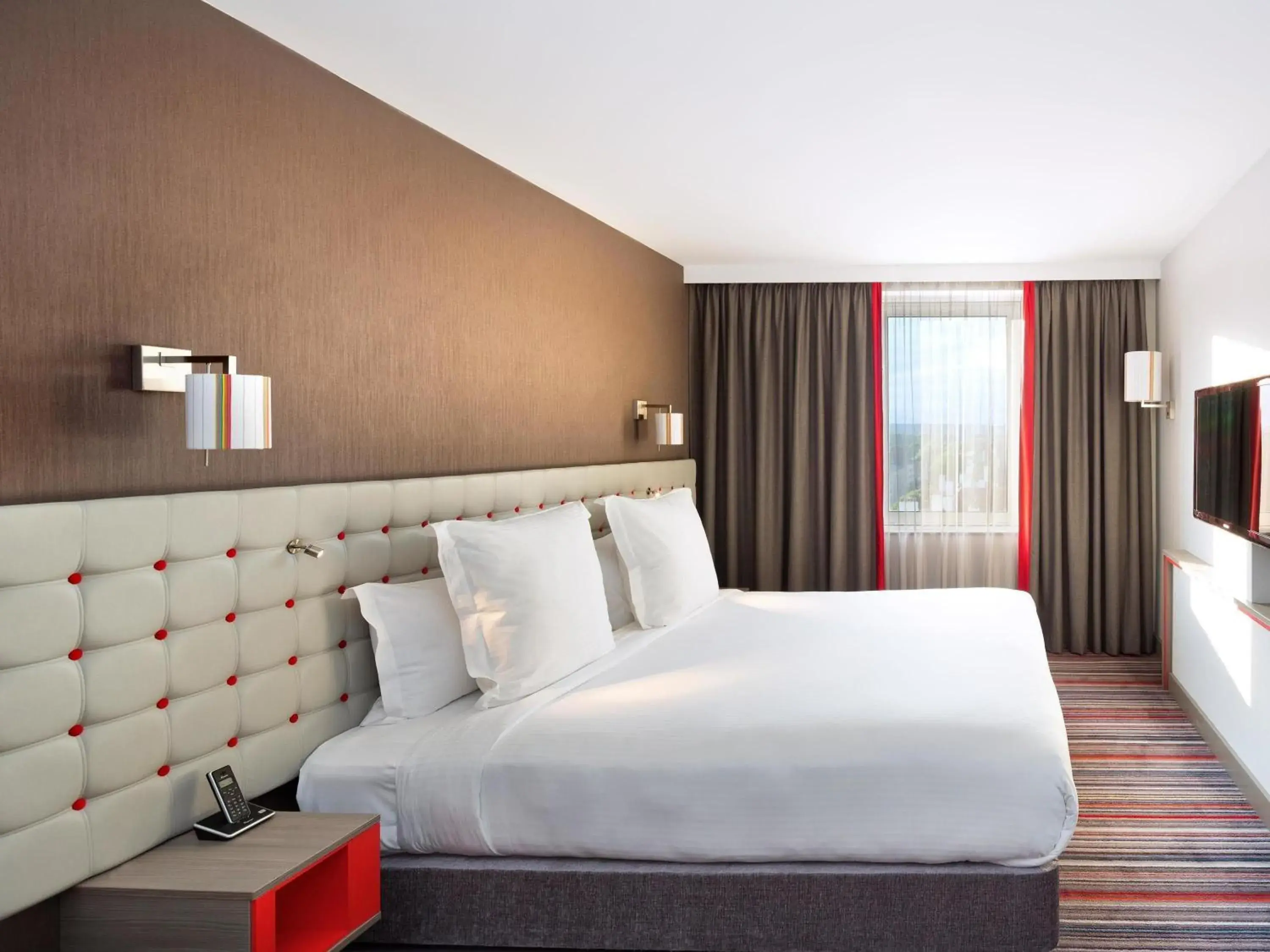 Bedroom, Bed in Pullman London St Pancras Bedroom, Bed in Pullman London St Pancras