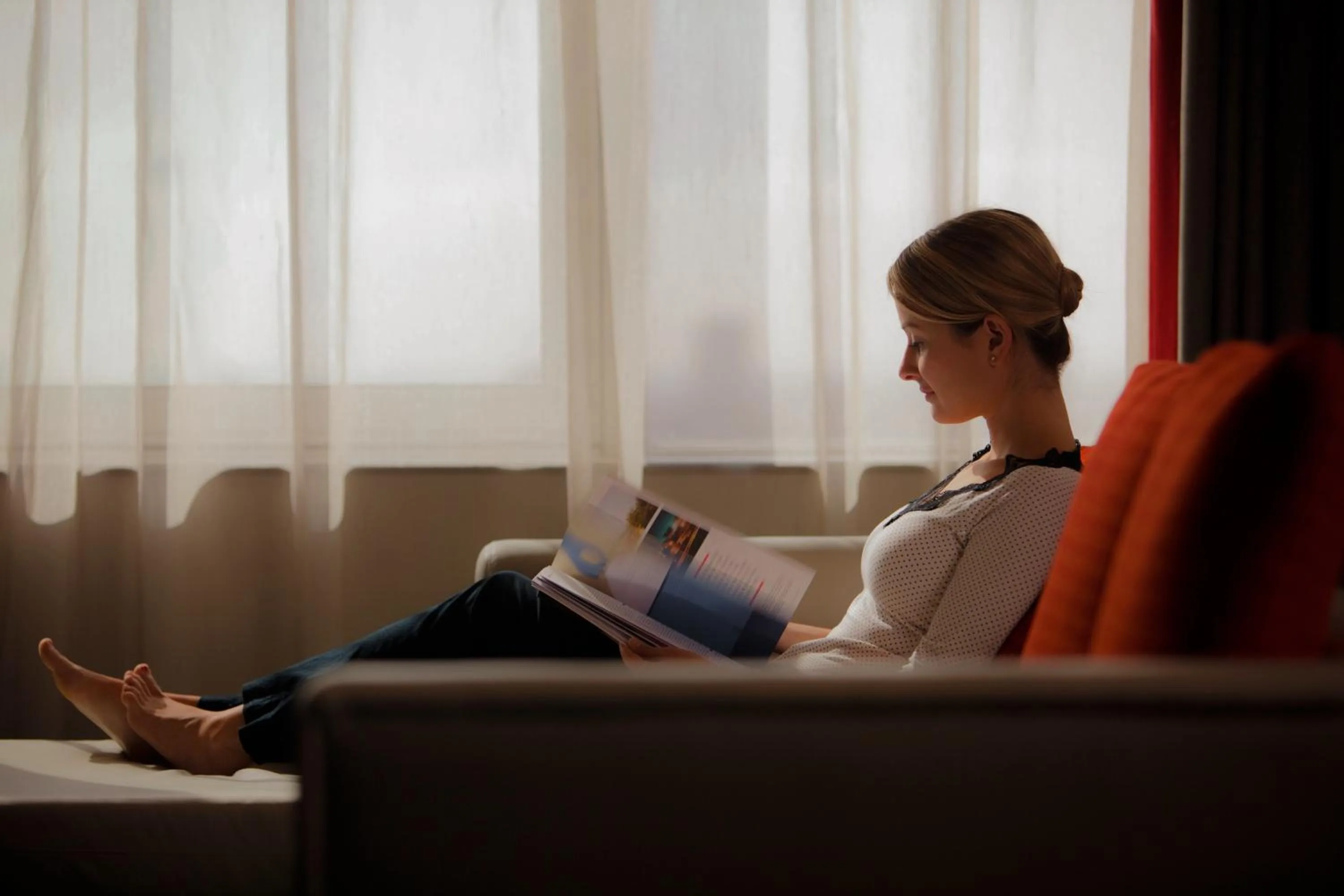 Living room in Pullman London St Pancras