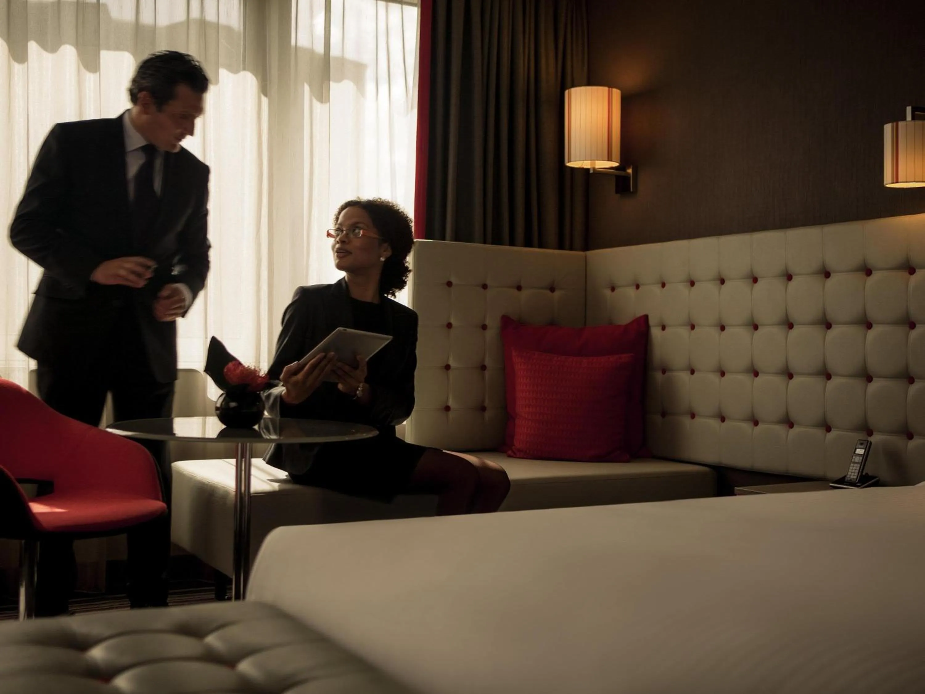 Bedroom in Pullman London St Pancras