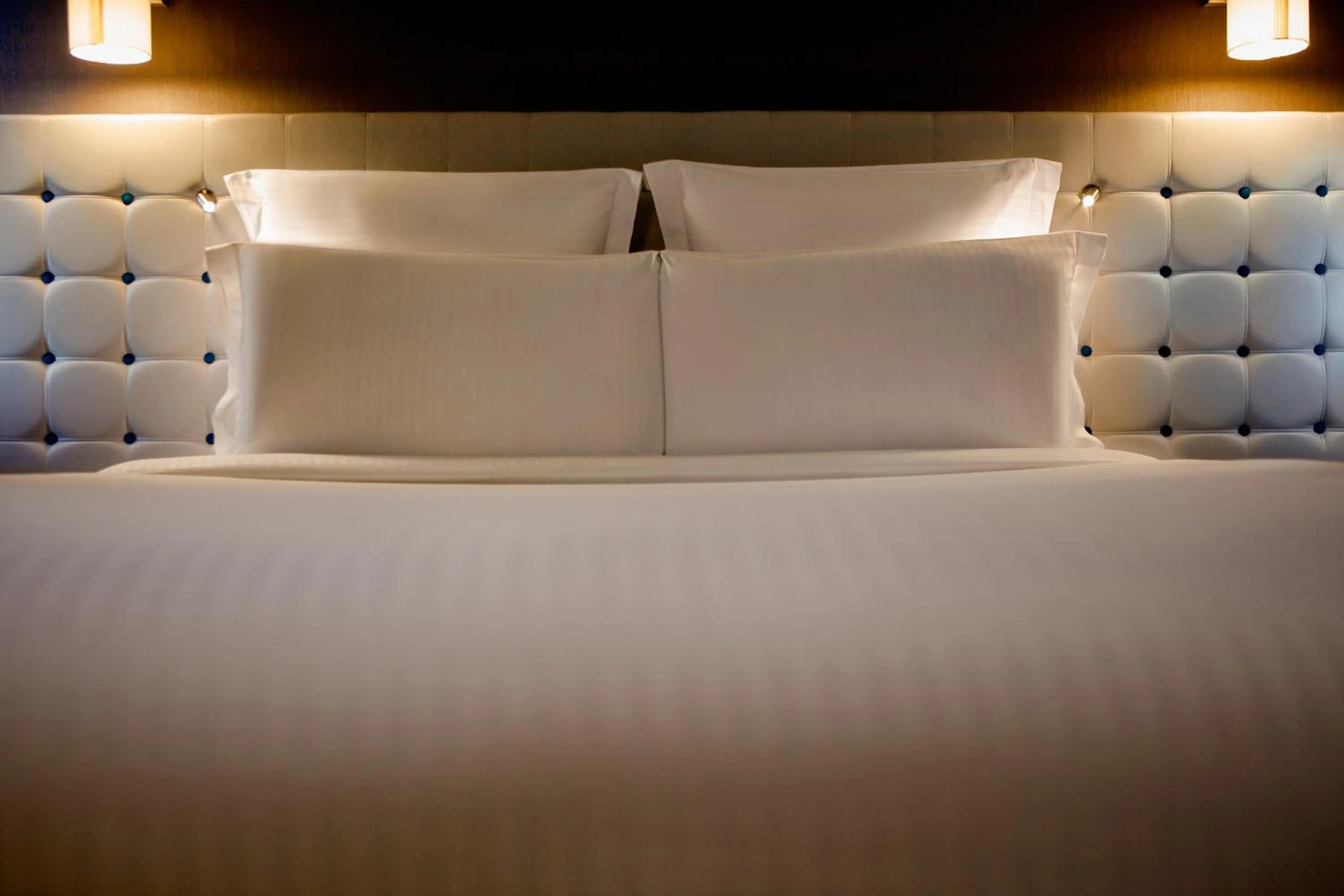Bed in Pullman London St Pancras